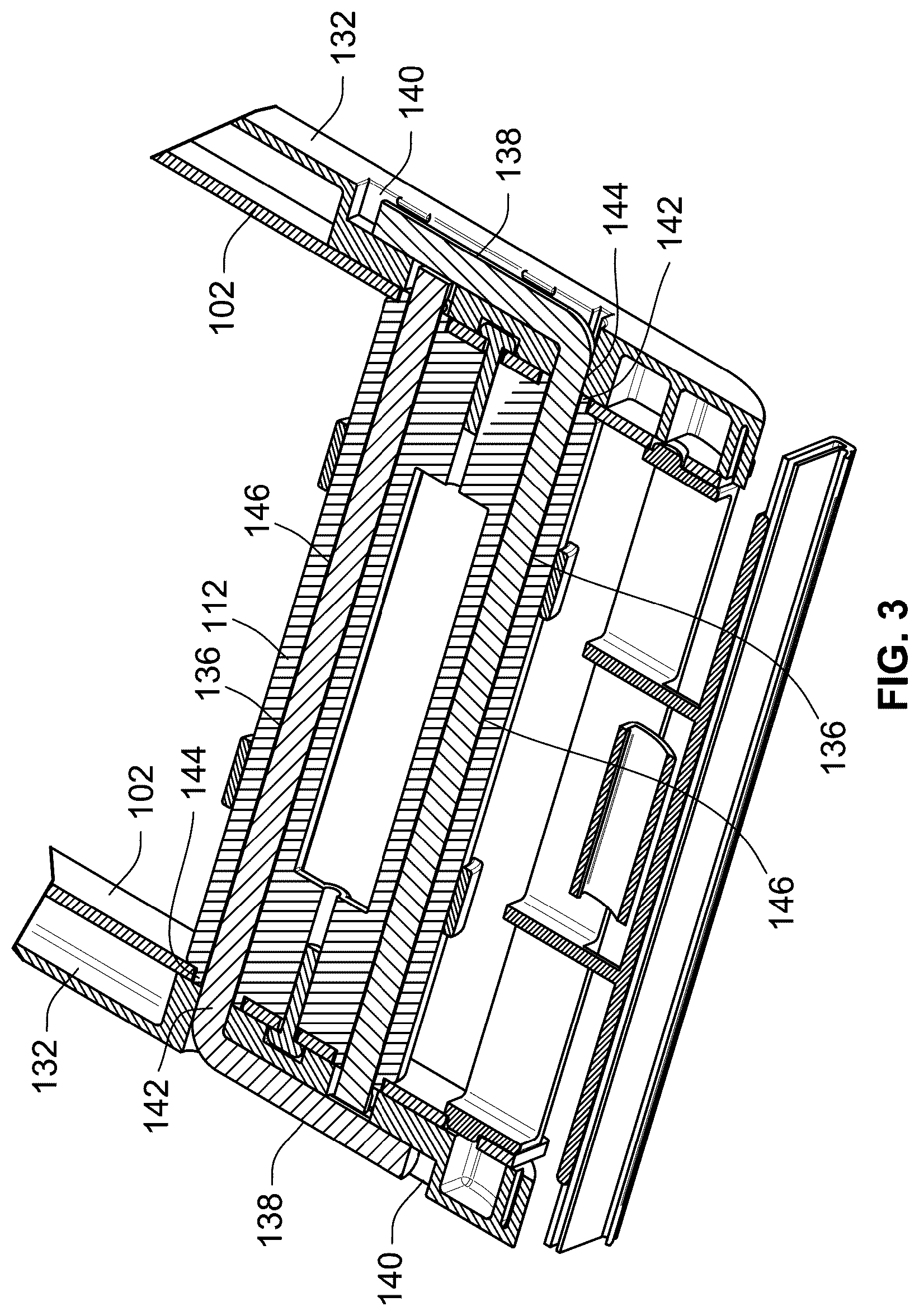 Patent US12396573 Figure 3 – Retail merchandise tray