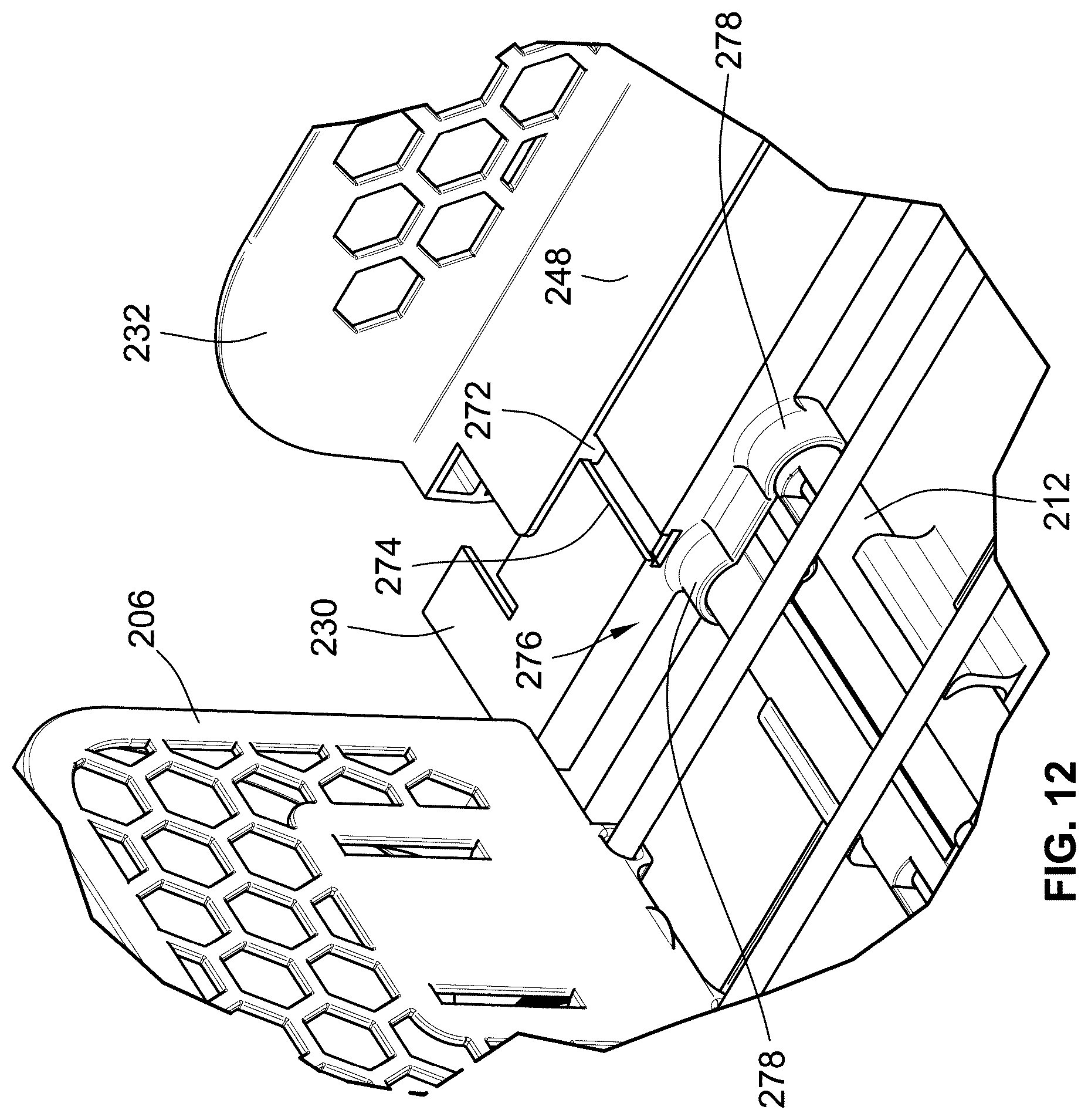 Patent US12396573 Figure 12 – Retail merchandise tray