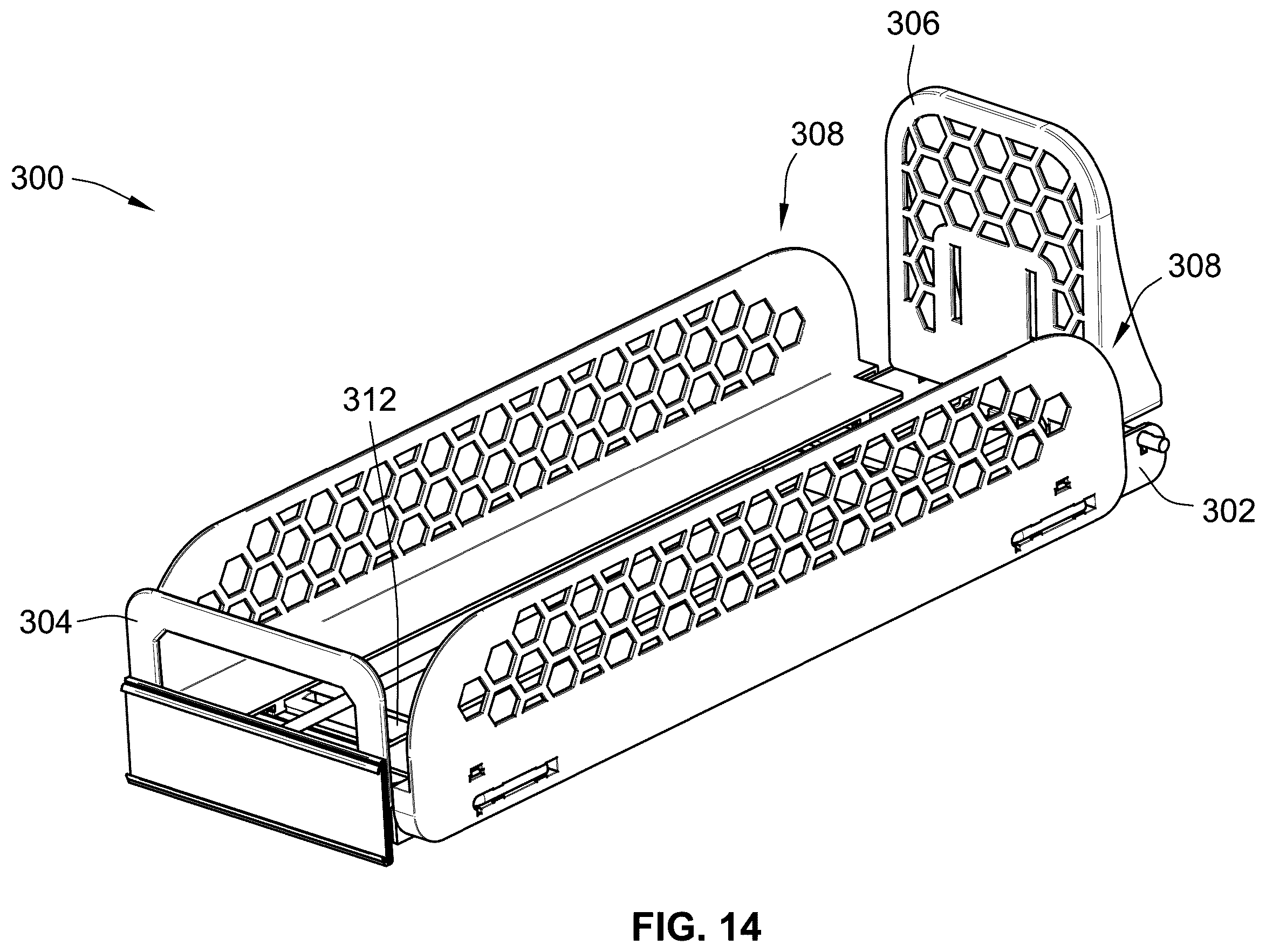 Patent US12396573 Figure 14 – Retail merchandise tray