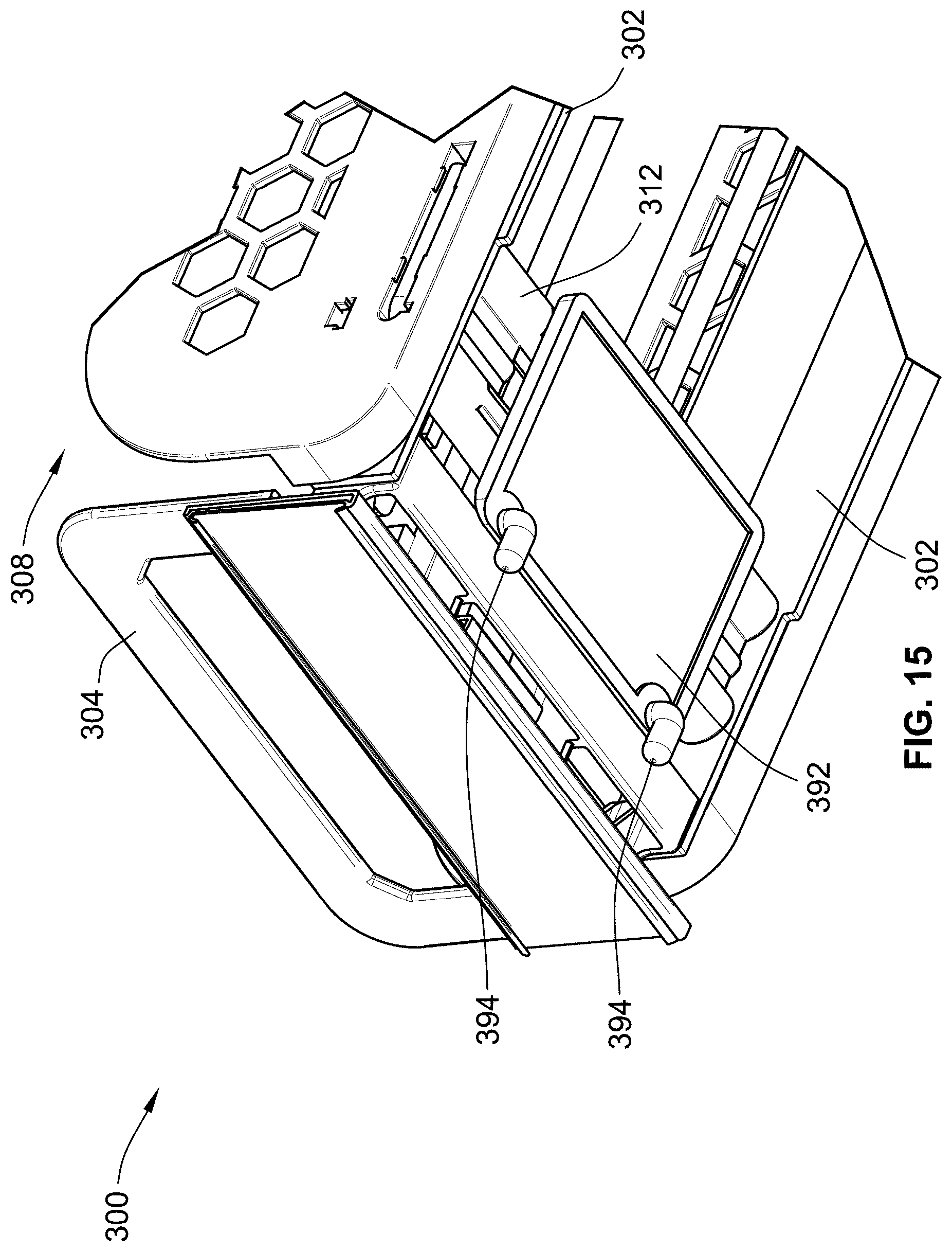 Patent US12396573 Figure 15 – Retail merchandise tray