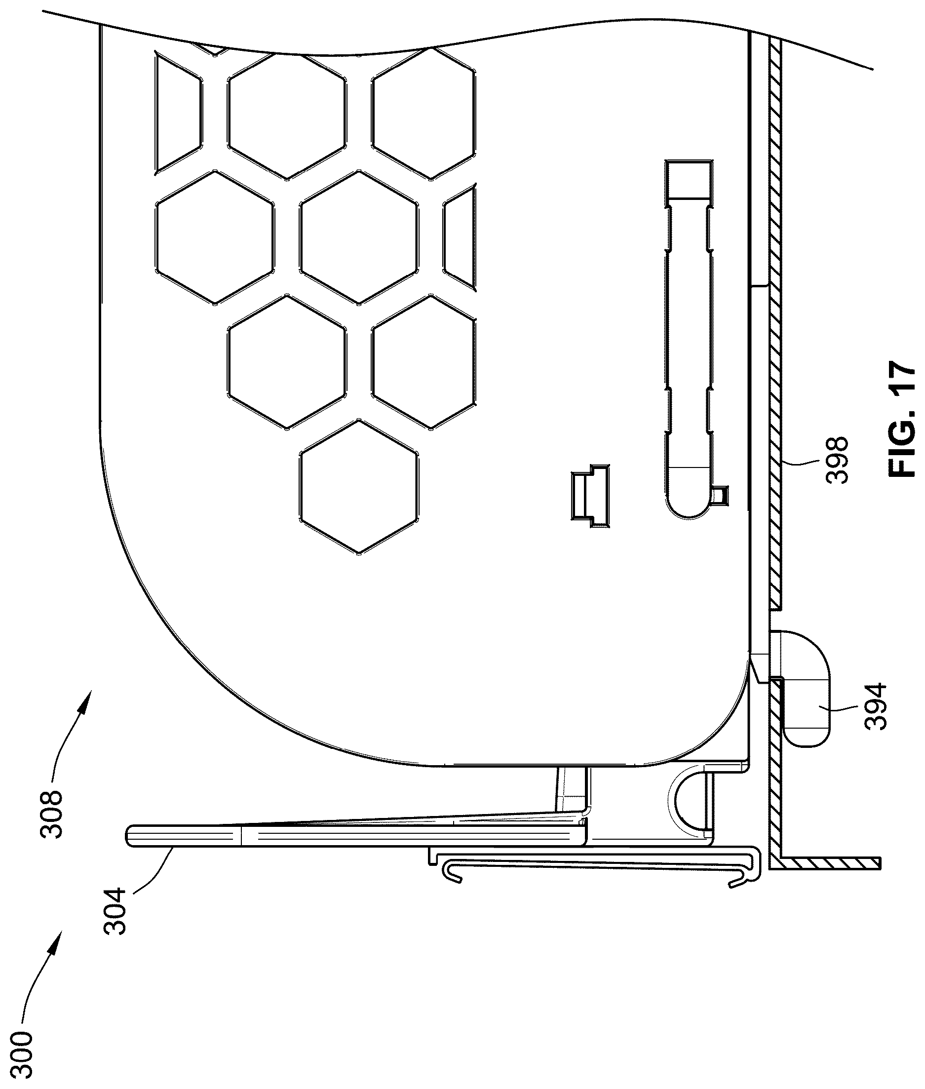 Patent US12396573 Figure 17 – Retail merchandise tray