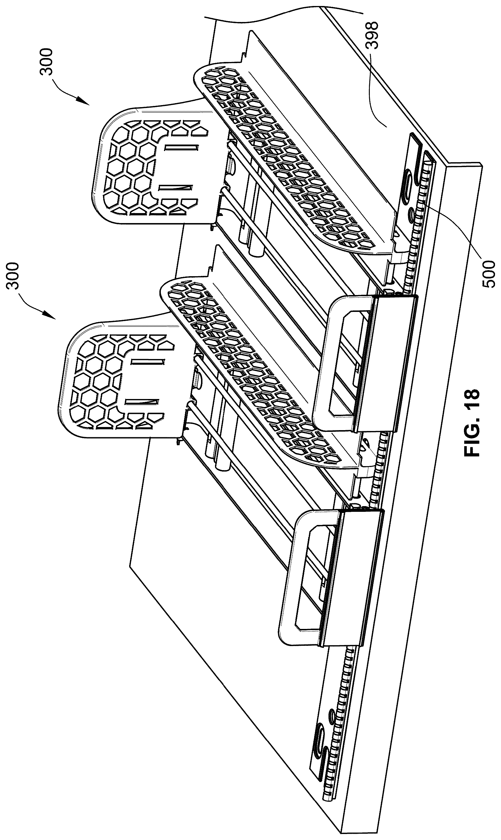 Patent US12396573 Figure 18 – Retail merchandise tray