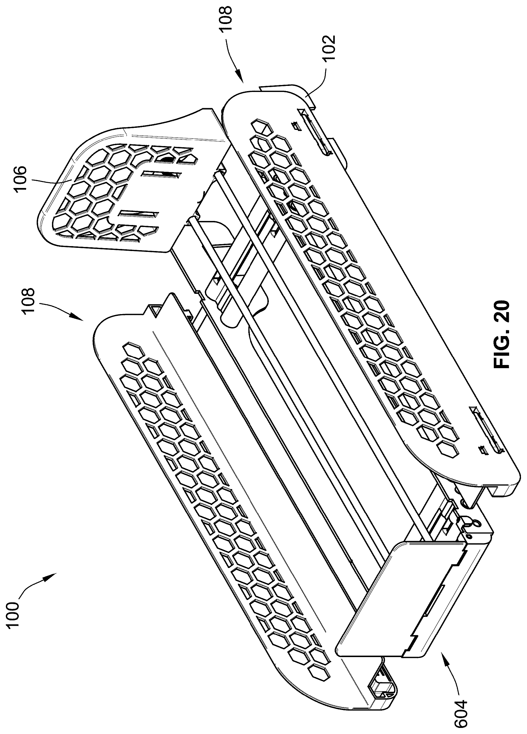 Patent US12396573 Figure 20 – Retail merchandise tray