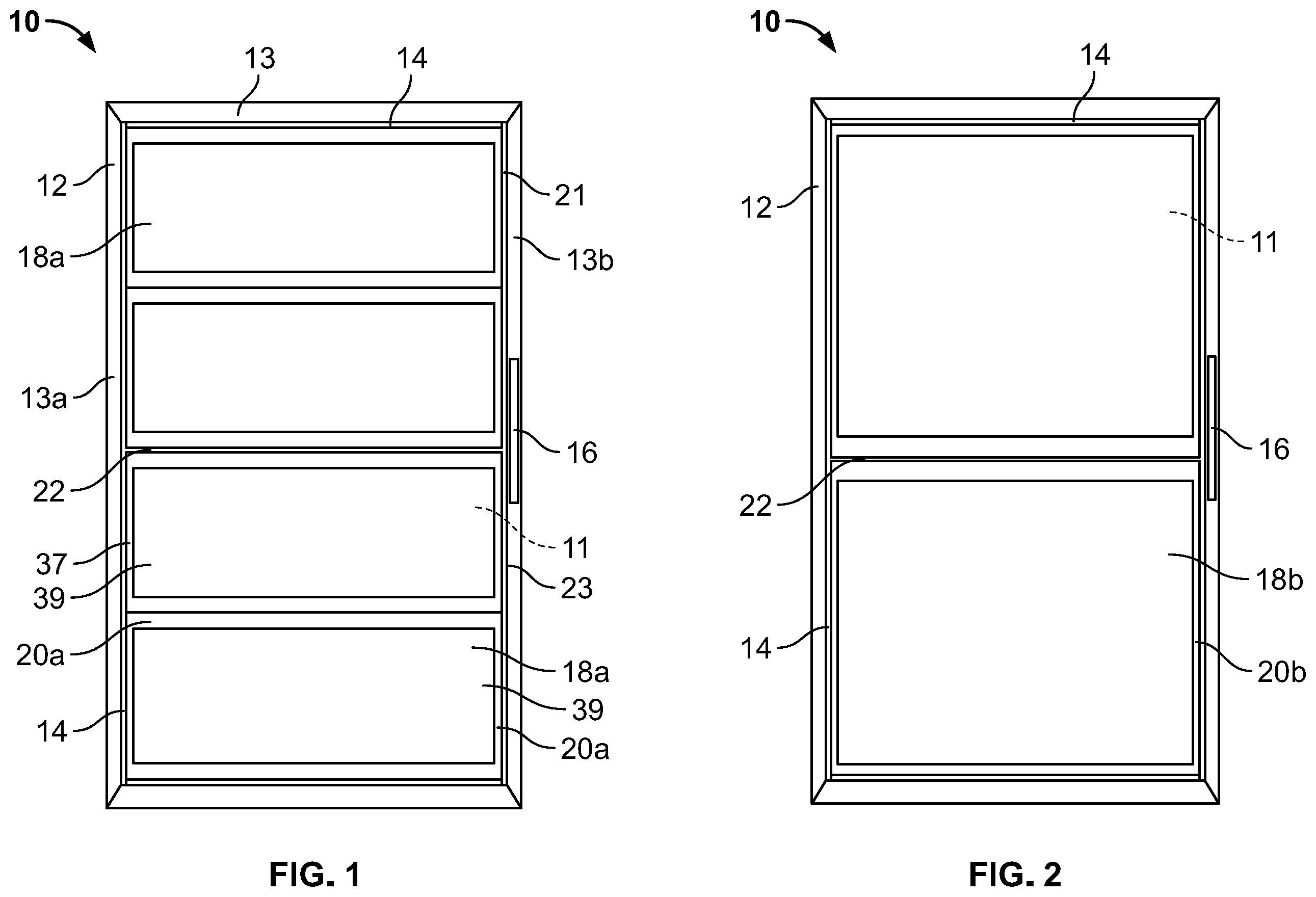 Patent US12396574 Figure 1 – Door for mounting a removable electronic display
