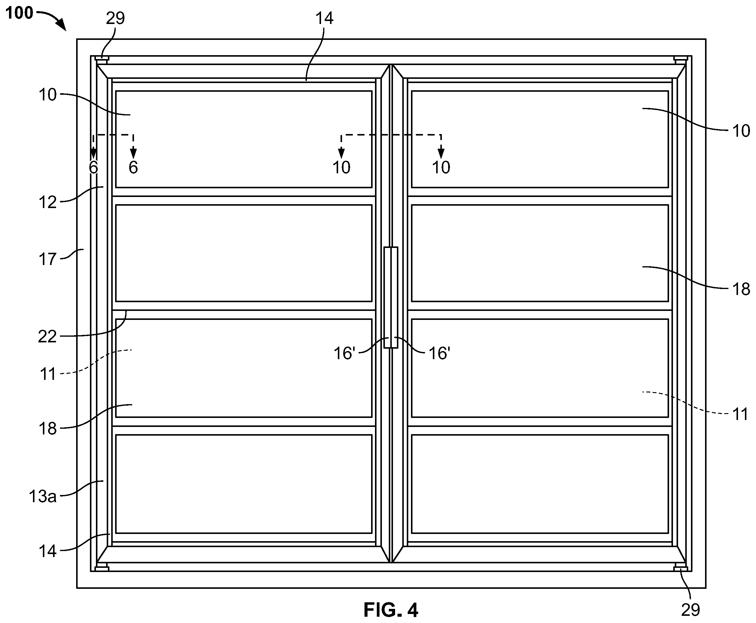 Patent US12396574 Figure 3 – Door for mounting a removable electronic display