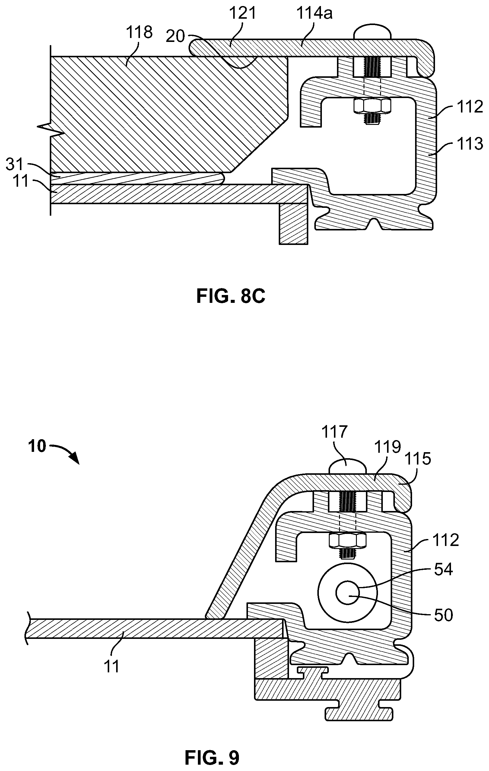 Patent US12396574 Figure 7 – Door for mounting a removable electronic display