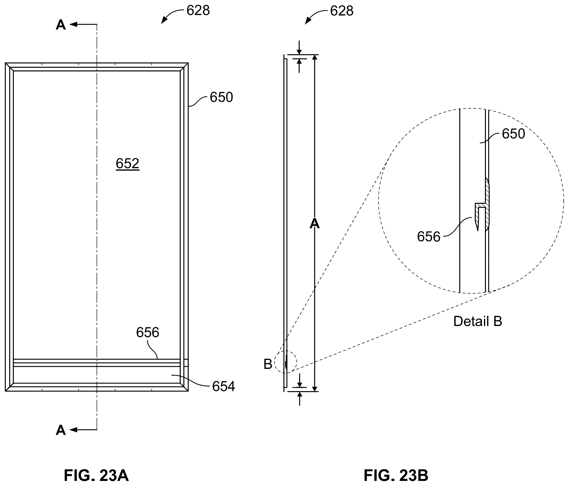 Patent US12396574 Figure 16 – Door for mounting a removable electronic display
