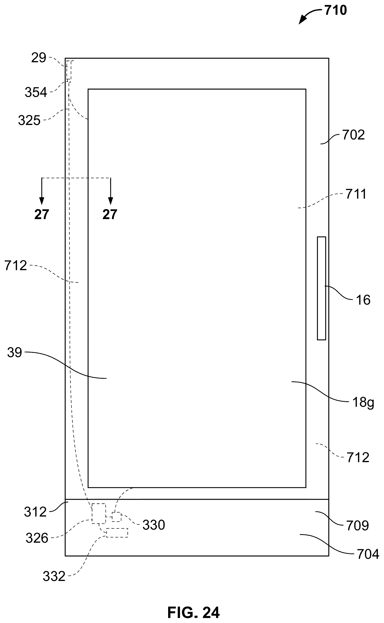 Patent US12396574 Figure 17 – Door for mounting a removable electronic display