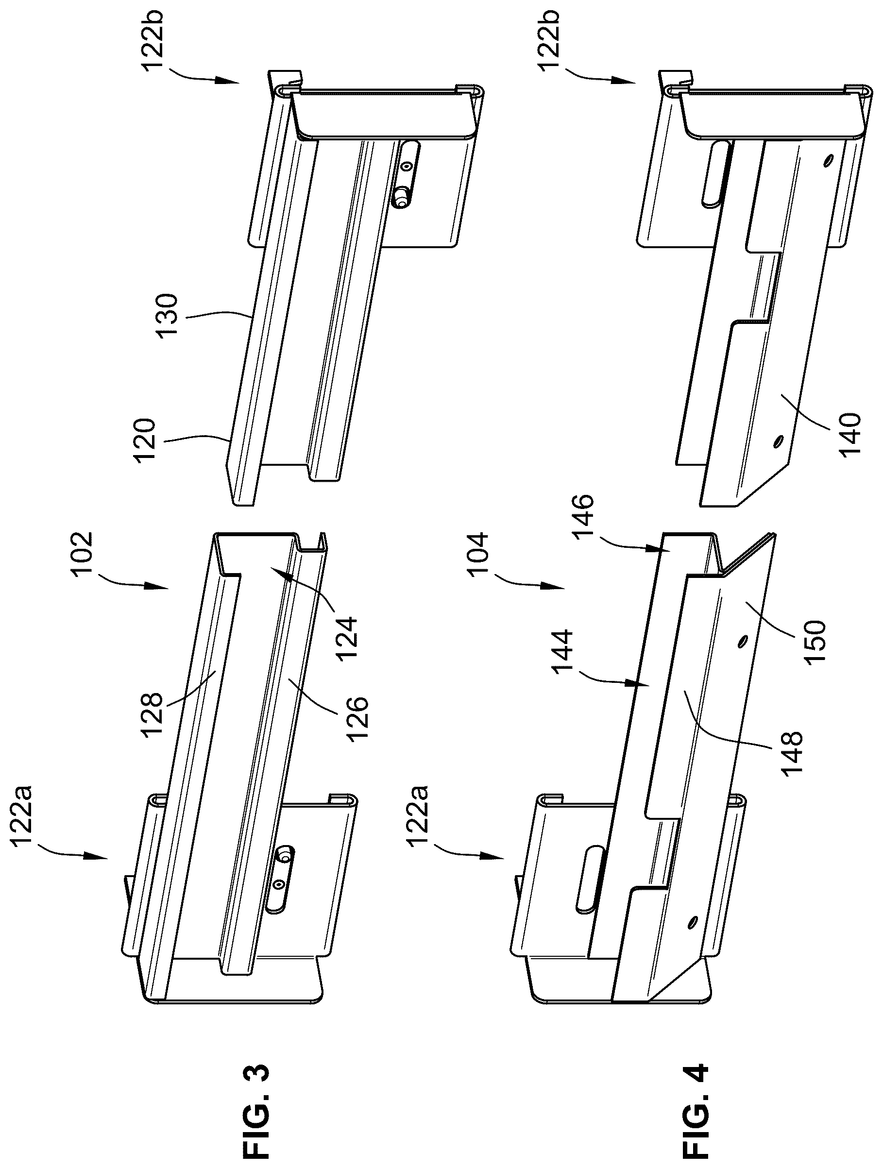 Patent US12396575 Figure 3 – Retail shelving system