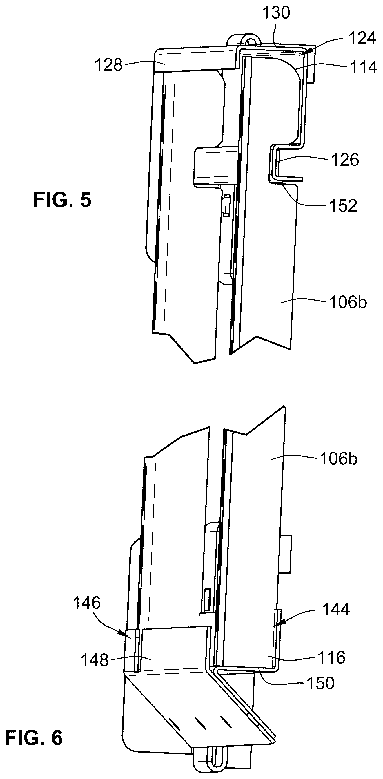 Patent US12396575 Figure 4 – Retail shelving system