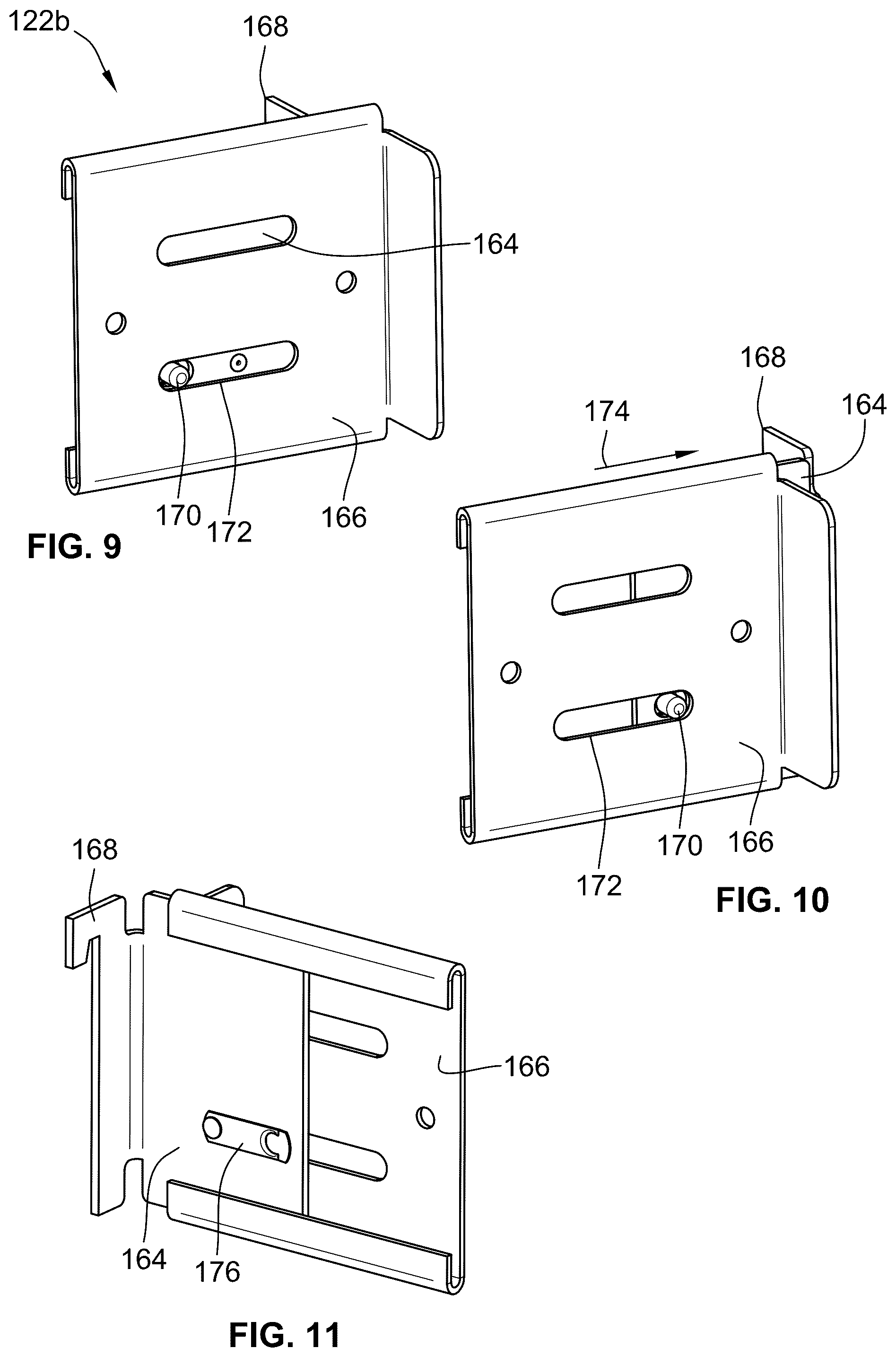 Patent US12396575 Figure 7 – Retail shelving system