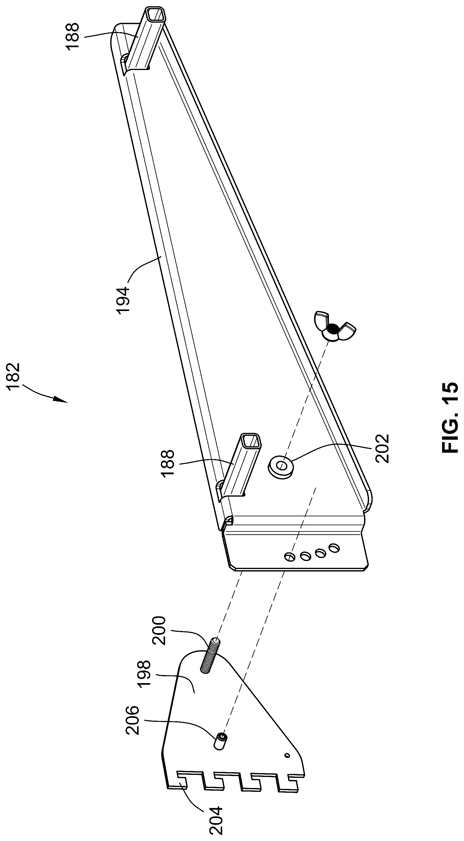 Patent US12396575 Figure 11 – Retail shelving system