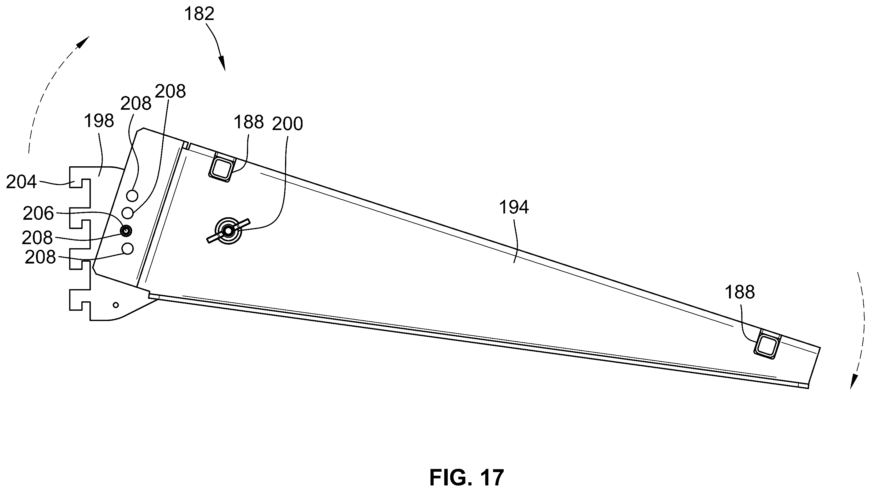 Patent US12396575 Figure 13 – Retail shelving system