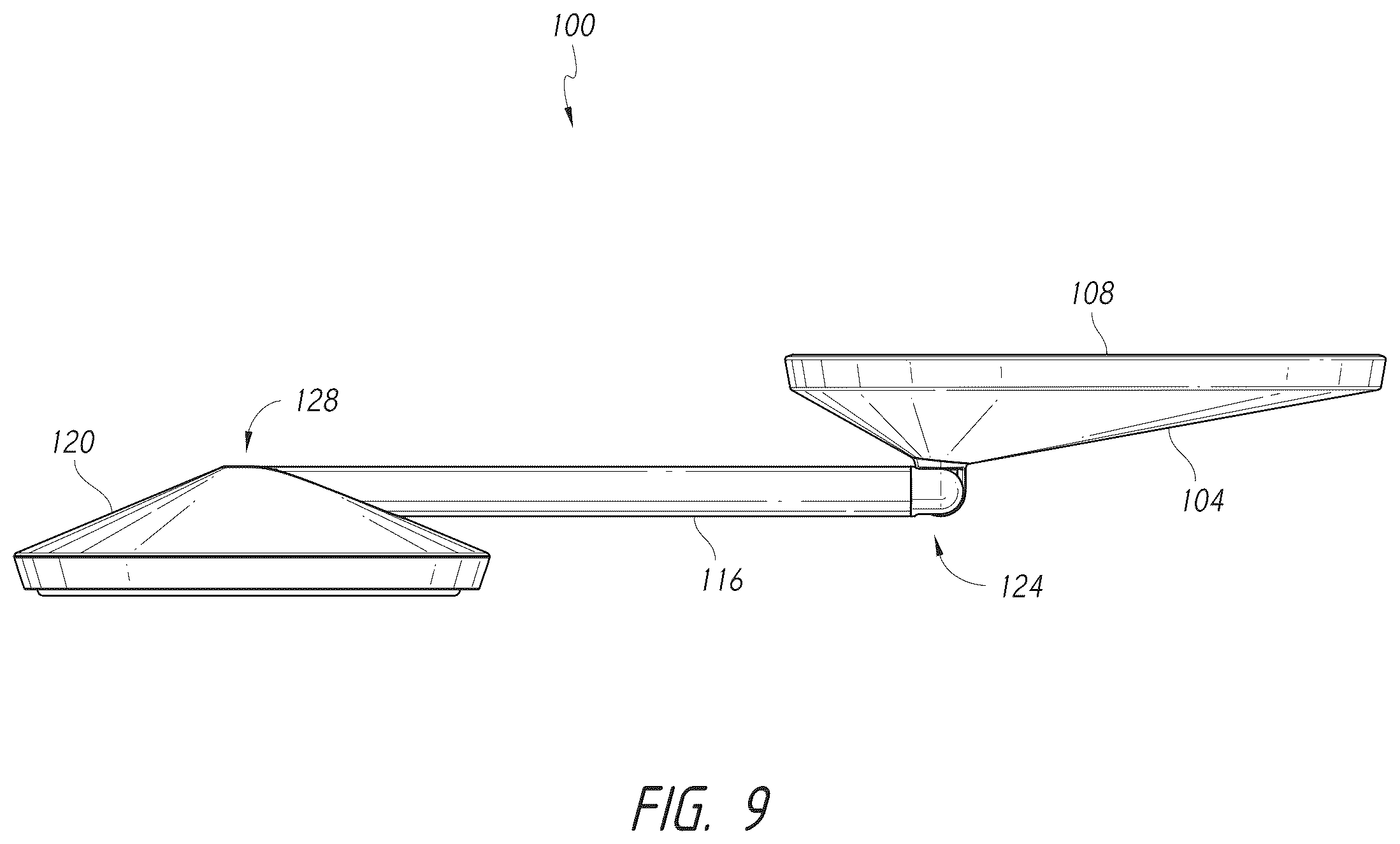 Patent US12396577 Figure 6 – Vanity mirror with hidden sensor