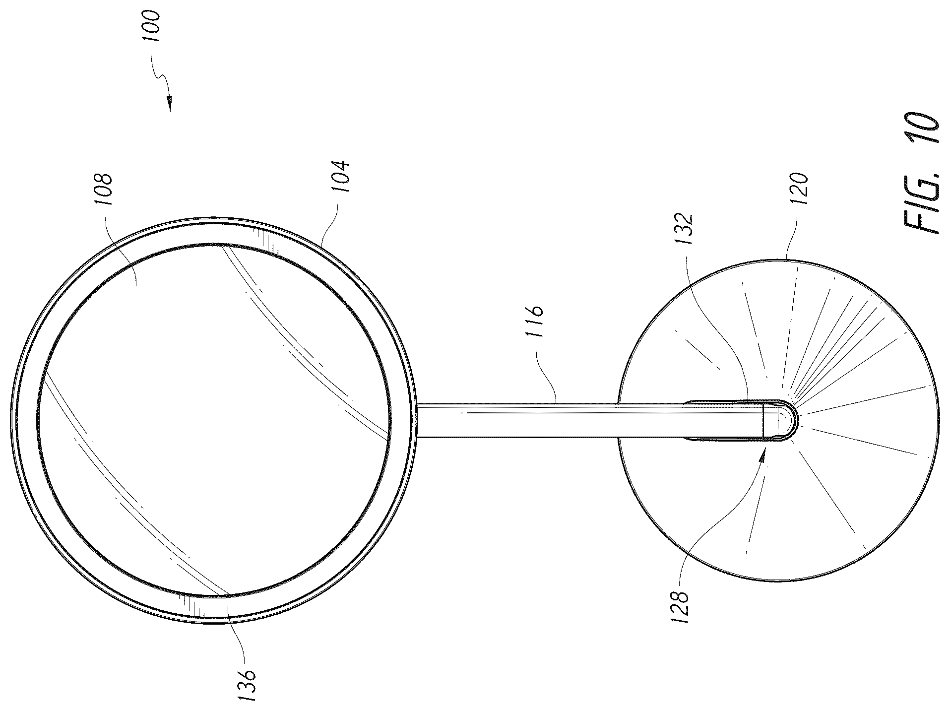 Patent US12396577 Figure 7 – Vanity mirror with hidden sensor