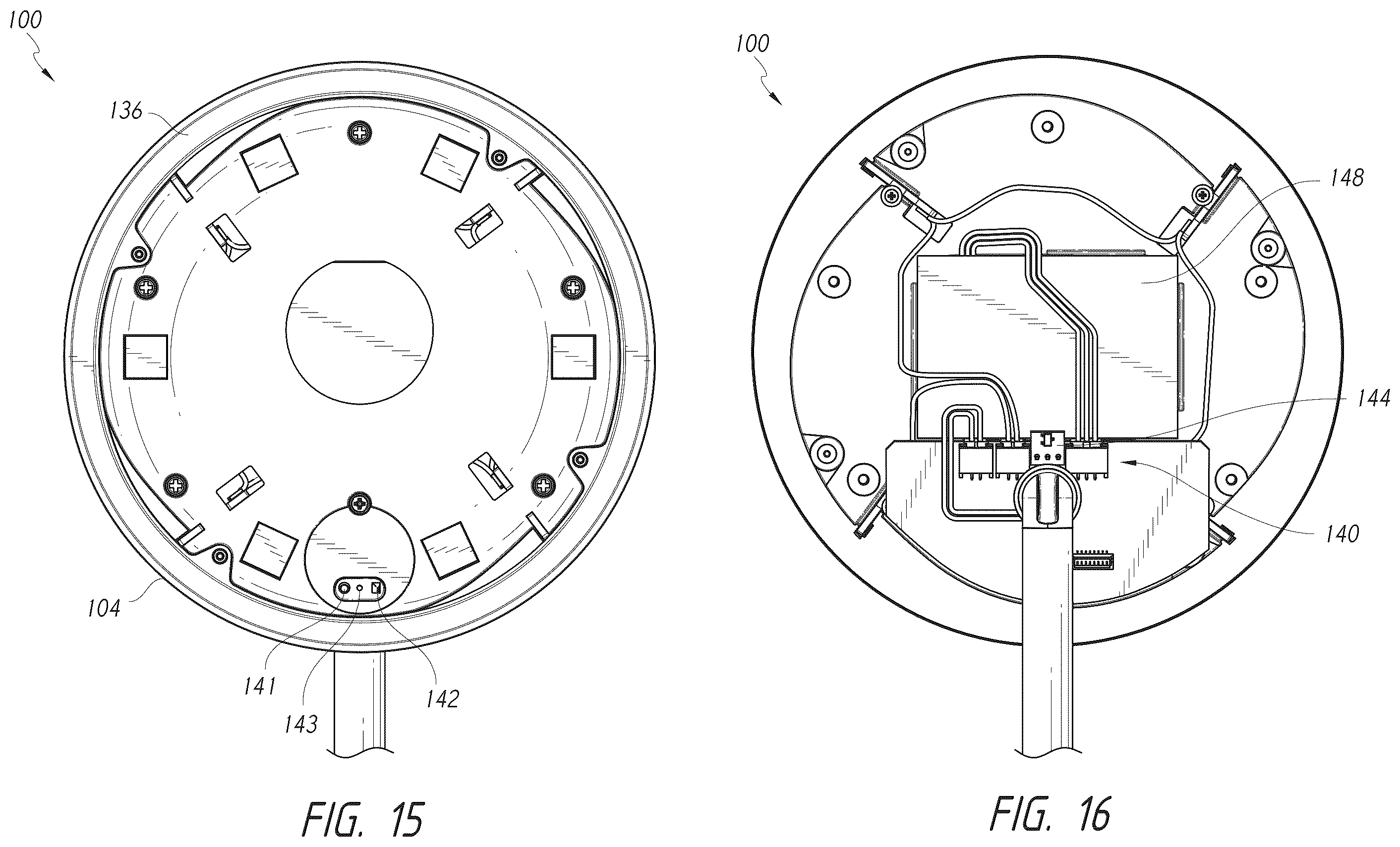 Patent US12396577 Figure 11 – Vanity mirror with hidden sensor