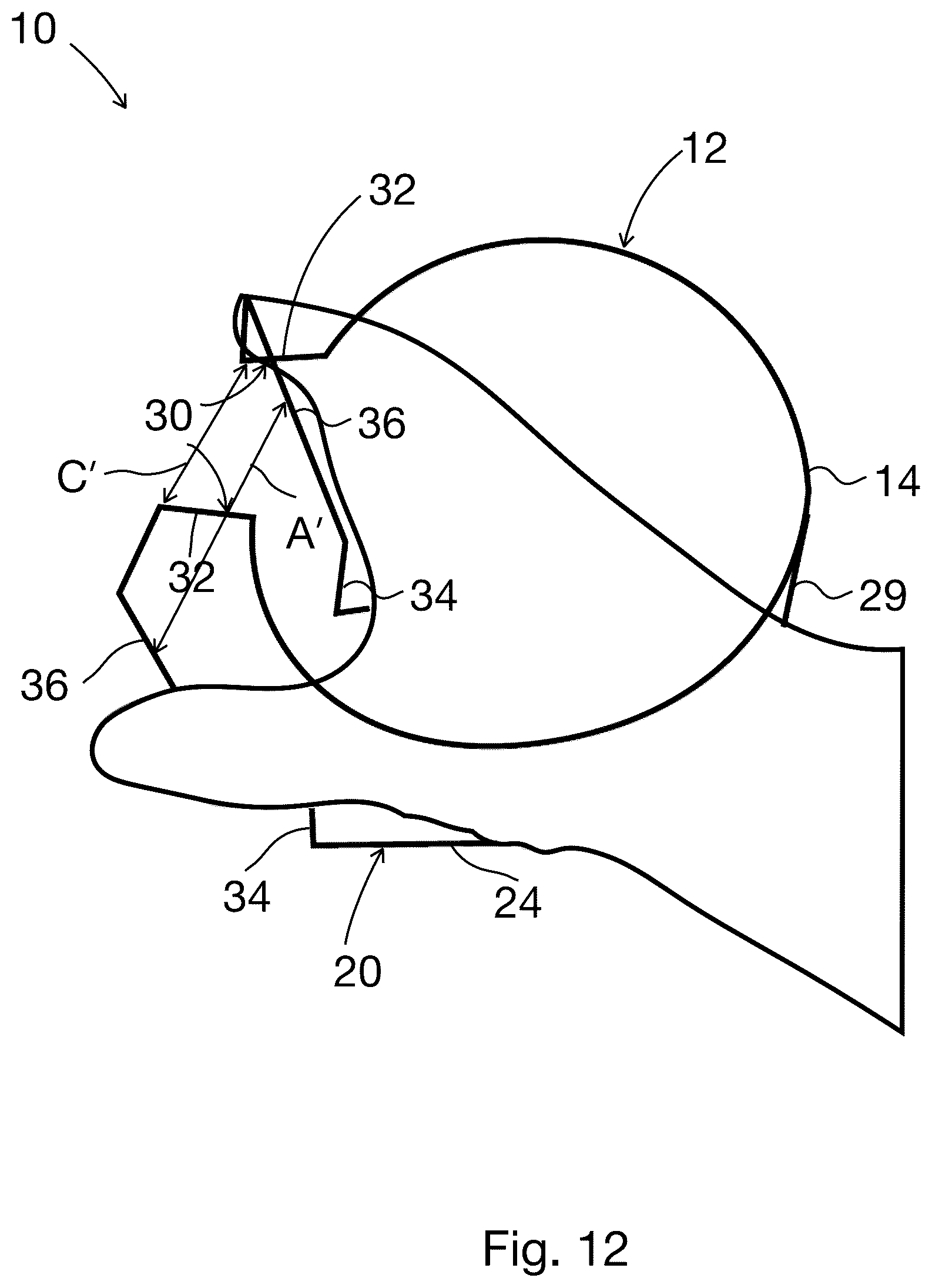 Patent US12396578 Figure 12 – Display clips
