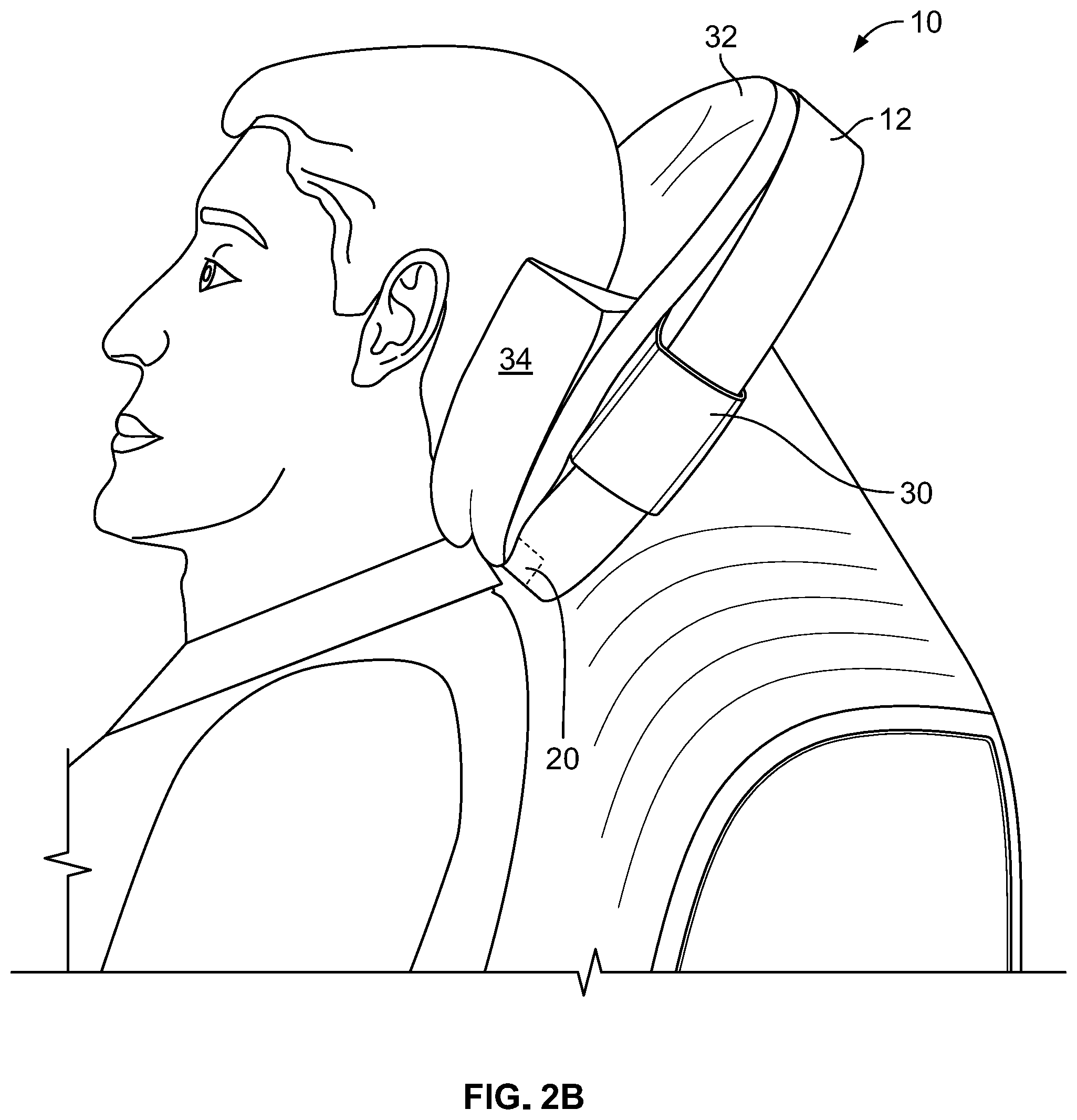 Patent US12396580 Figure 4 – Neck support