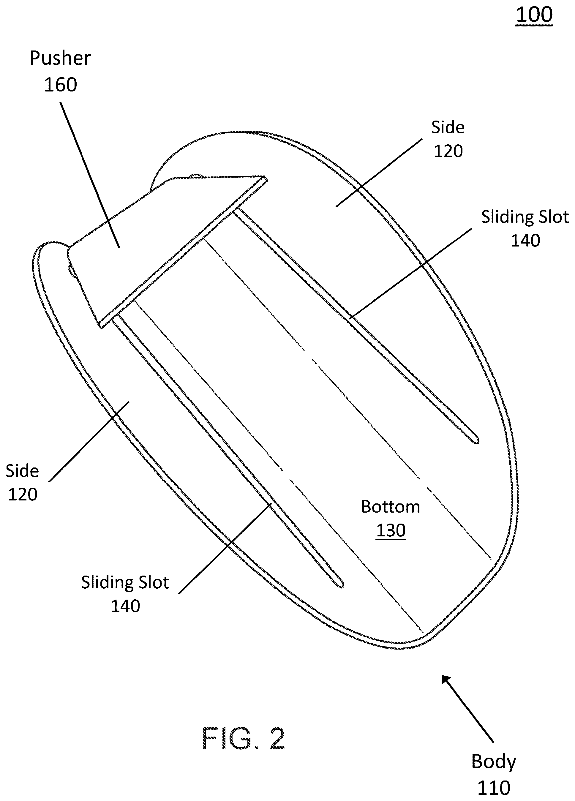 Patent US12396581 Figure 2 – Taco holder