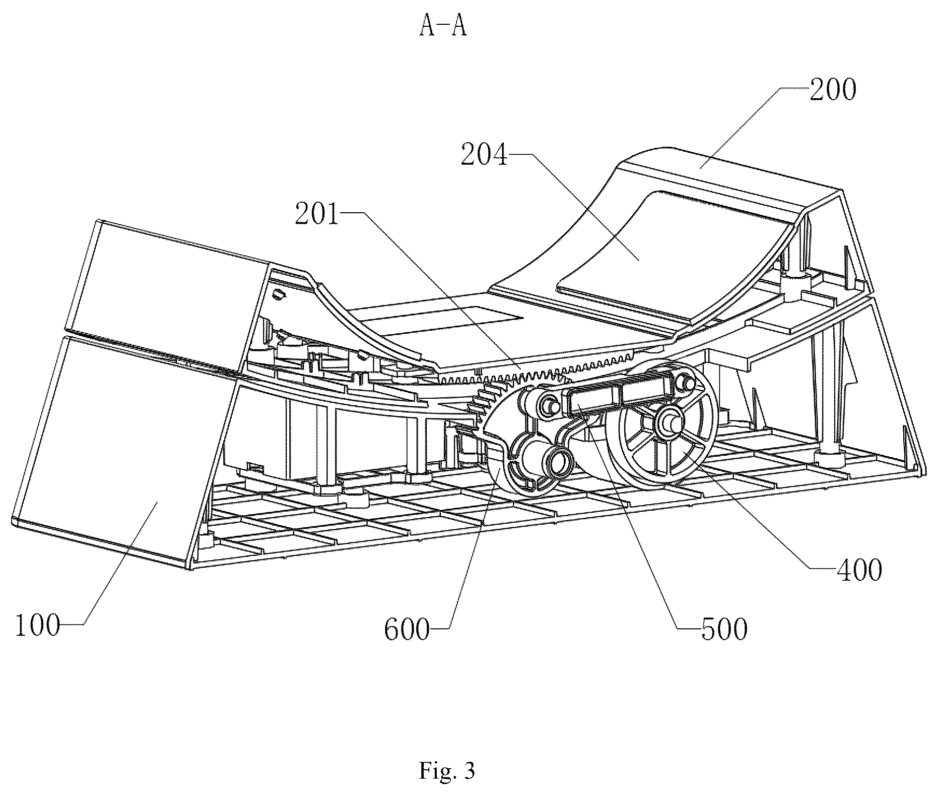 Patent US12396582 Figure 2 – Automatic decanting apparatus