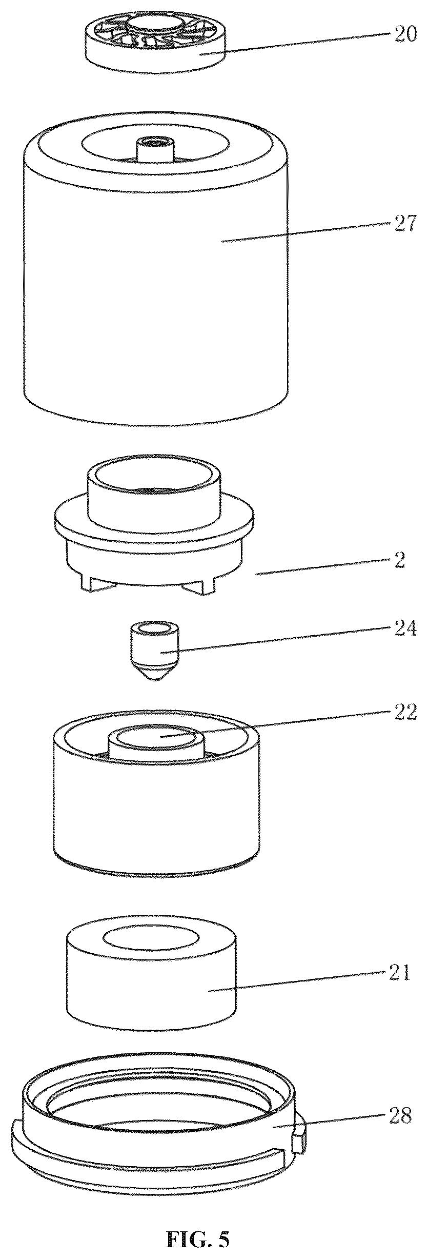 Patent US12396587 Figure 5 – Intelligent pressure solenoid valve