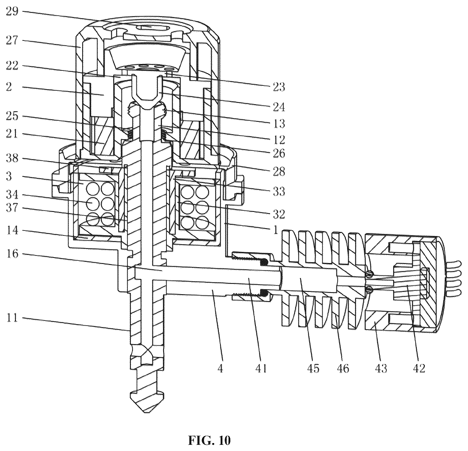 Patent US12396587 Figure 10 – Intelligent pressure solenoid valve