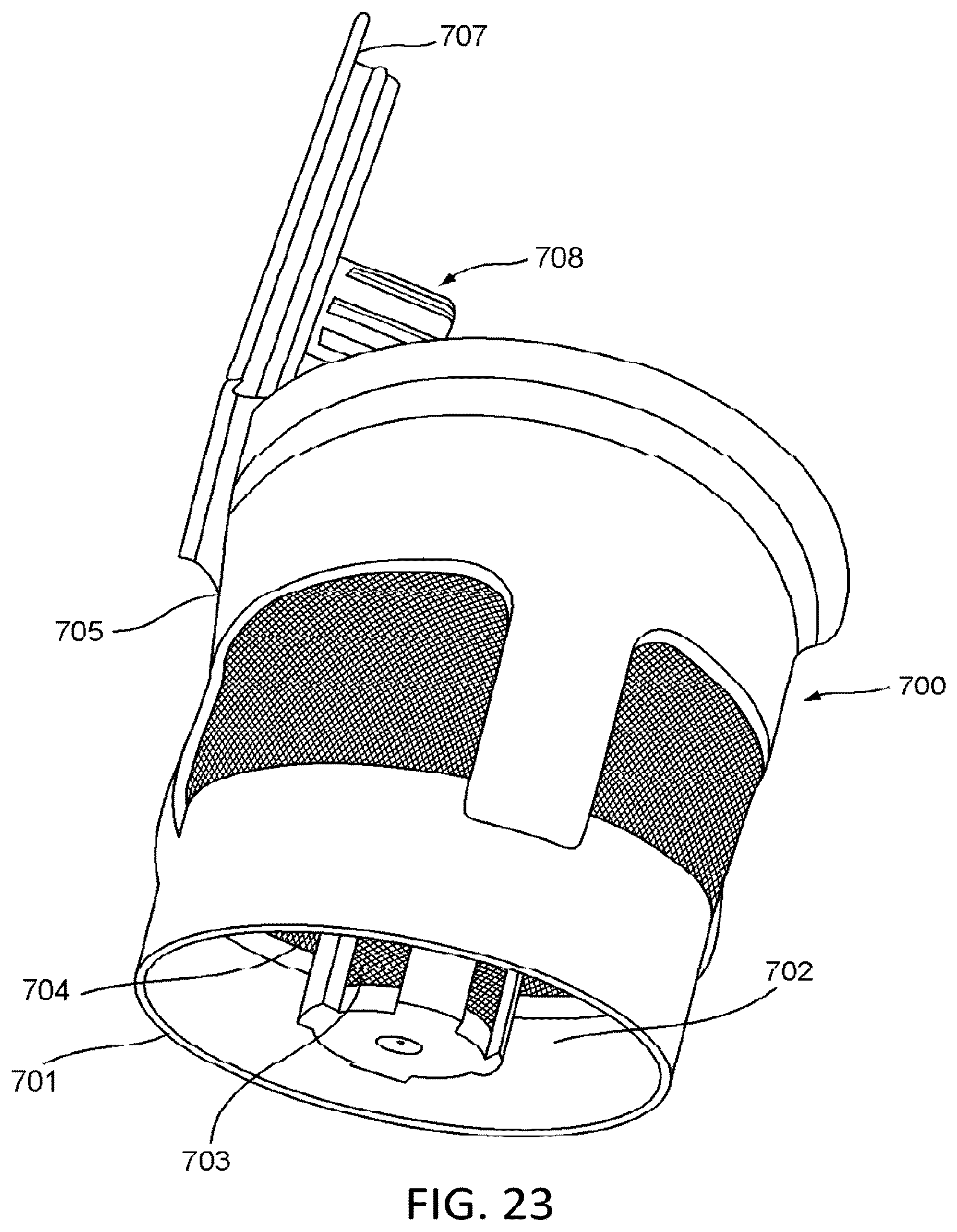Patent US12396588 Figure 16 – Brewing material container for a beverage brewer