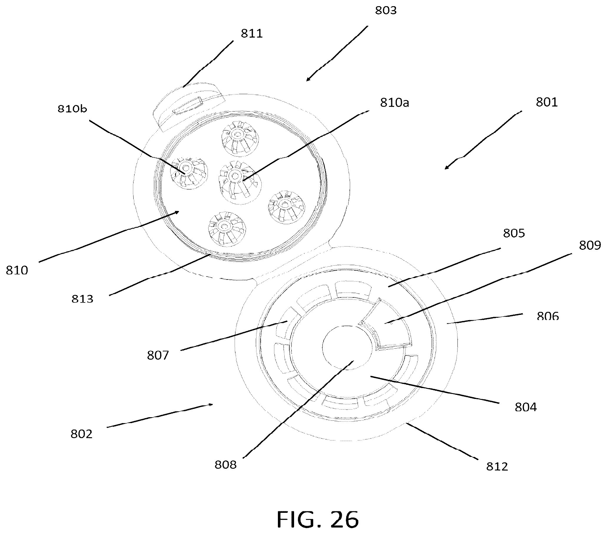 Patent US12396588 Figure 19 – Brewing material container for a beverage brewer