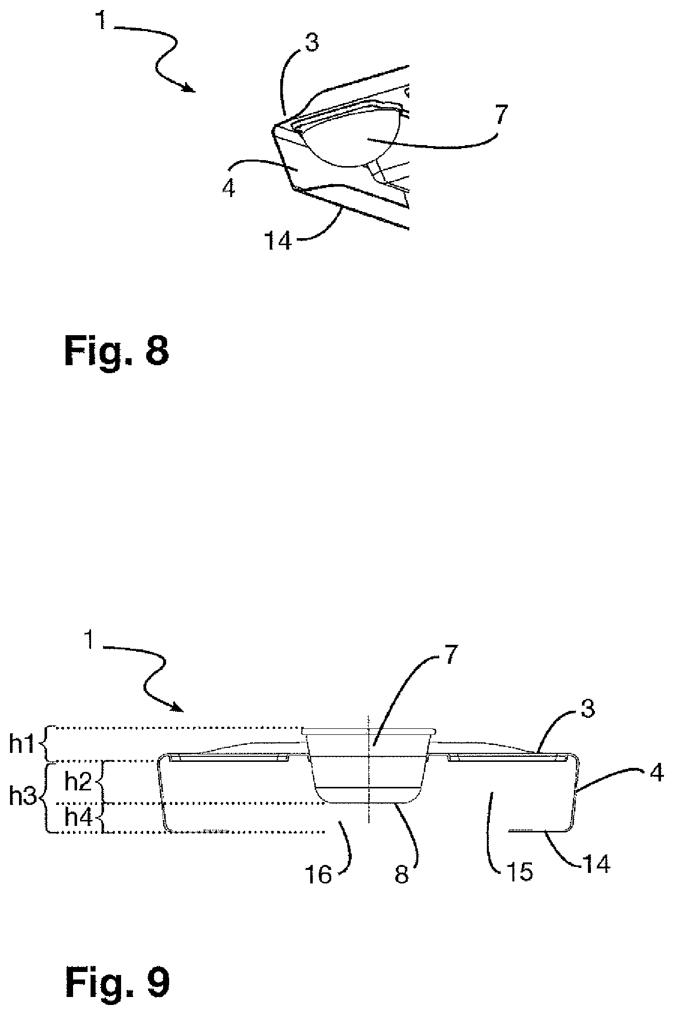 Patent US12396596 Figure 5 – Mold with easy-to-grip removable containers and stand for same