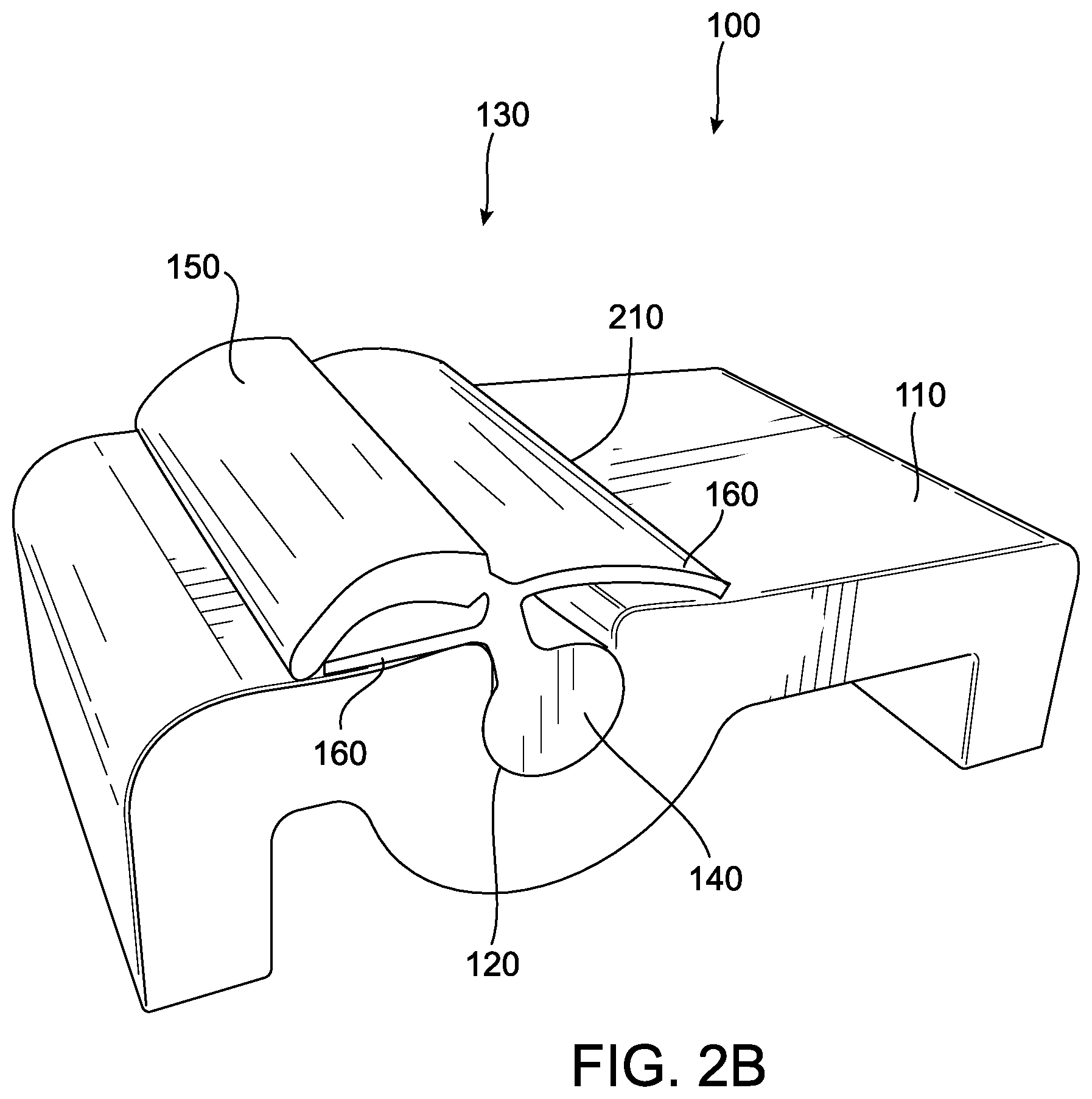 Patent US12396598 Figure 3 – Flexible shower dam