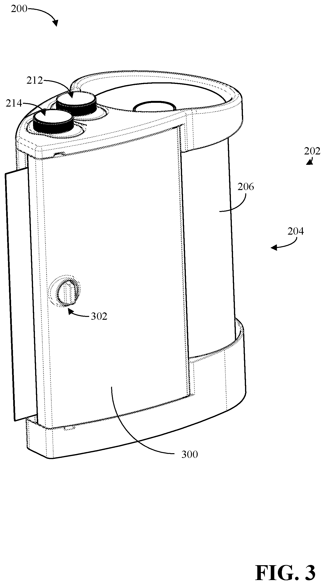 Patent US12396600 Figure 3 – Fluid dosing substrate dispenser