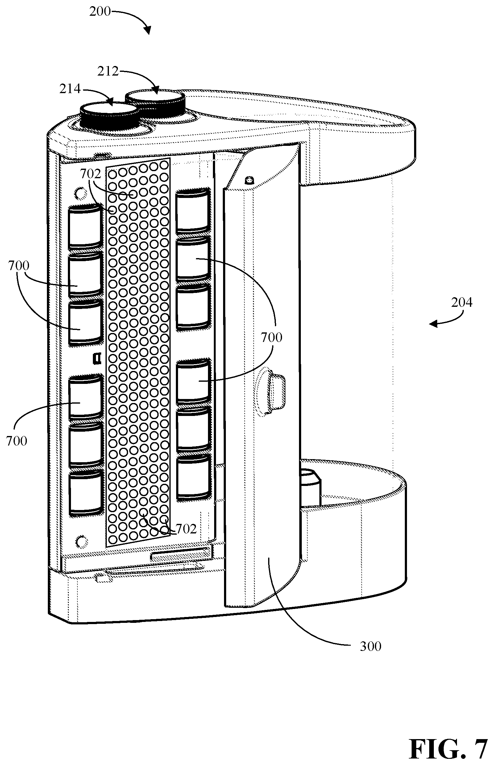 Patent US12396600 Figure 6 – Fluid dosing substrate dispenser