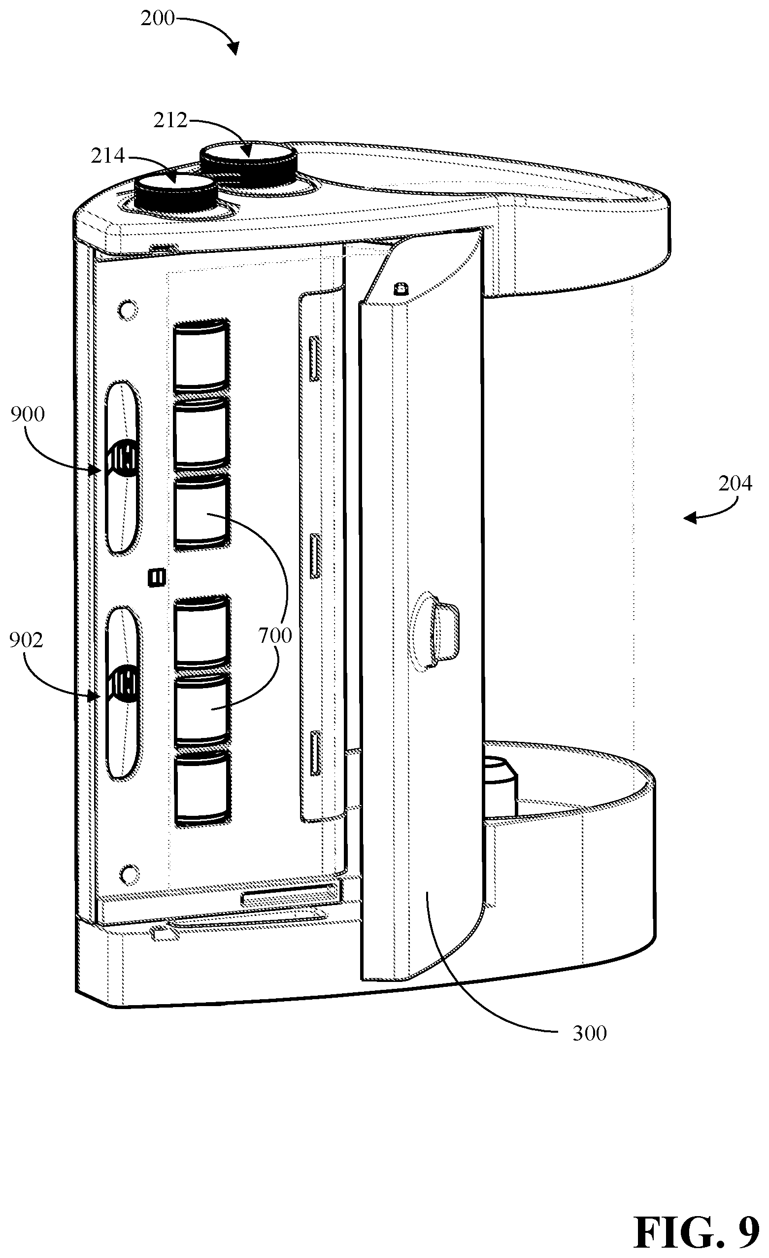 Patent US12396600 Figure 8 – Fluid dosing substrate dispenser