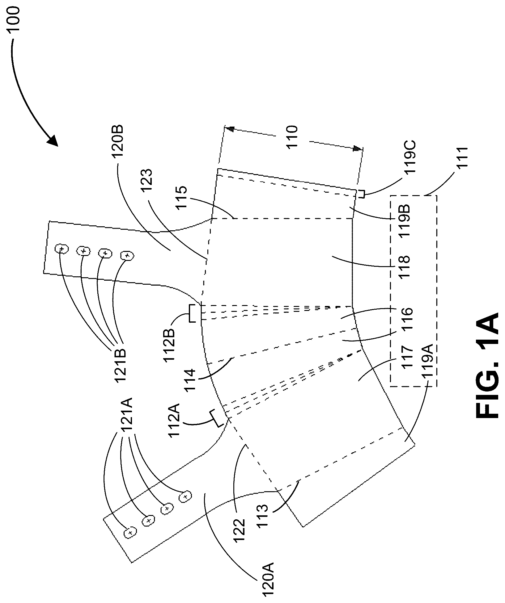 Patent US12396601 Figure 1 – Toilet shield