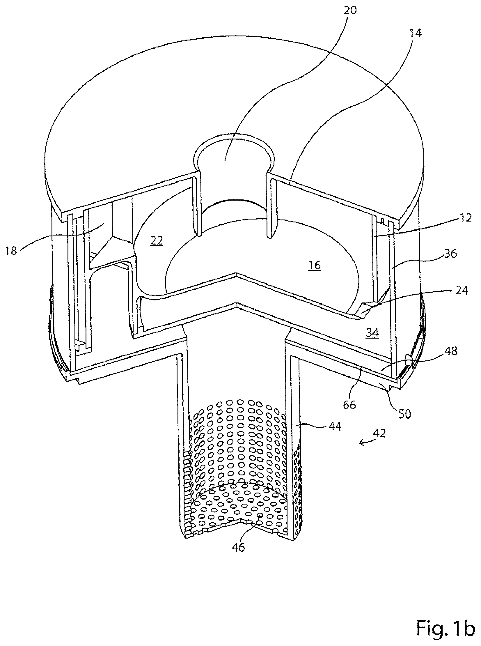 Patent US12396604 Figure 3 – Configuration of a cyclone assembly and surface cleaning apparatus having same