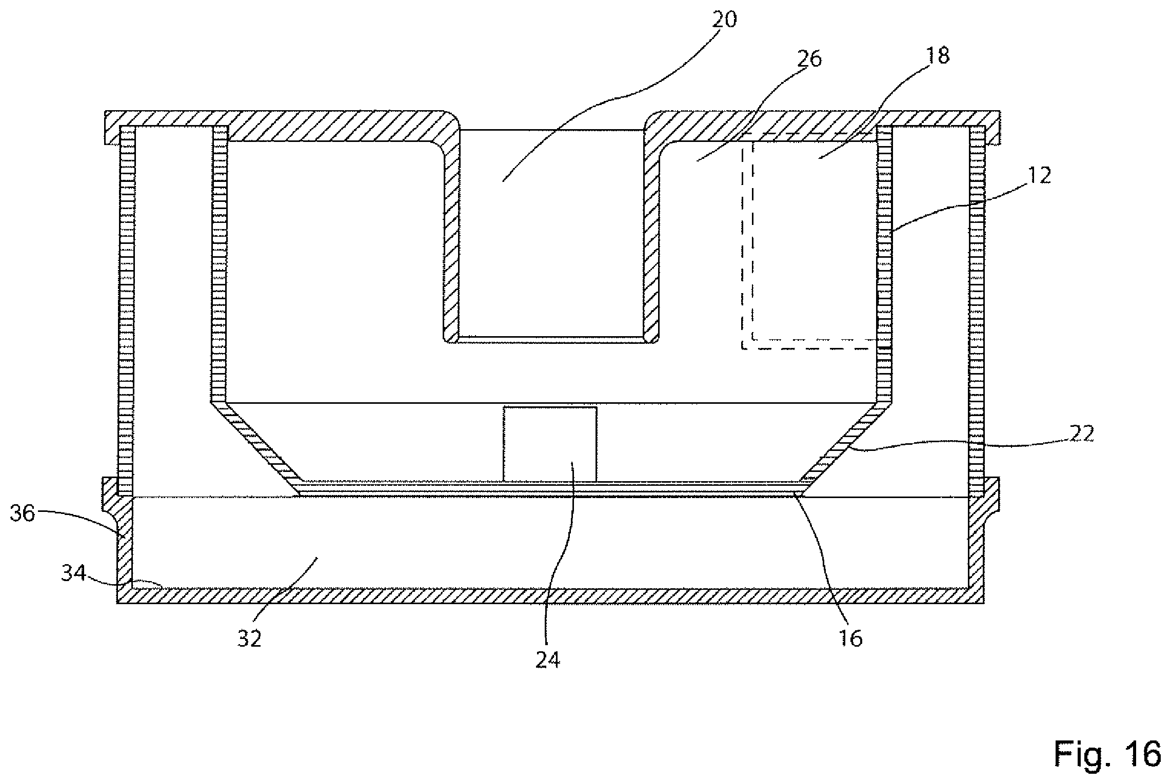 Patent US12396604 Figure 18 – Configuration of a cyclone assembly and surface cleaning apparatus having same