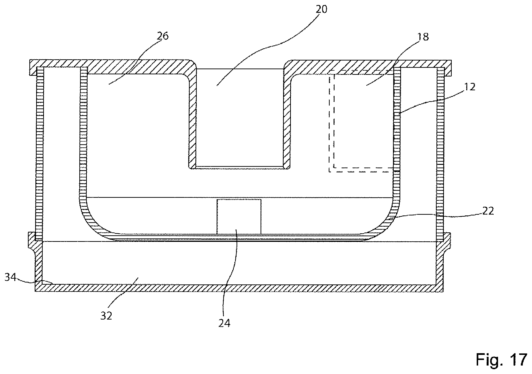 Patent US12396604 Figure 19 – Configuration of a cyclone assembly and surface cleaning apparatus having same