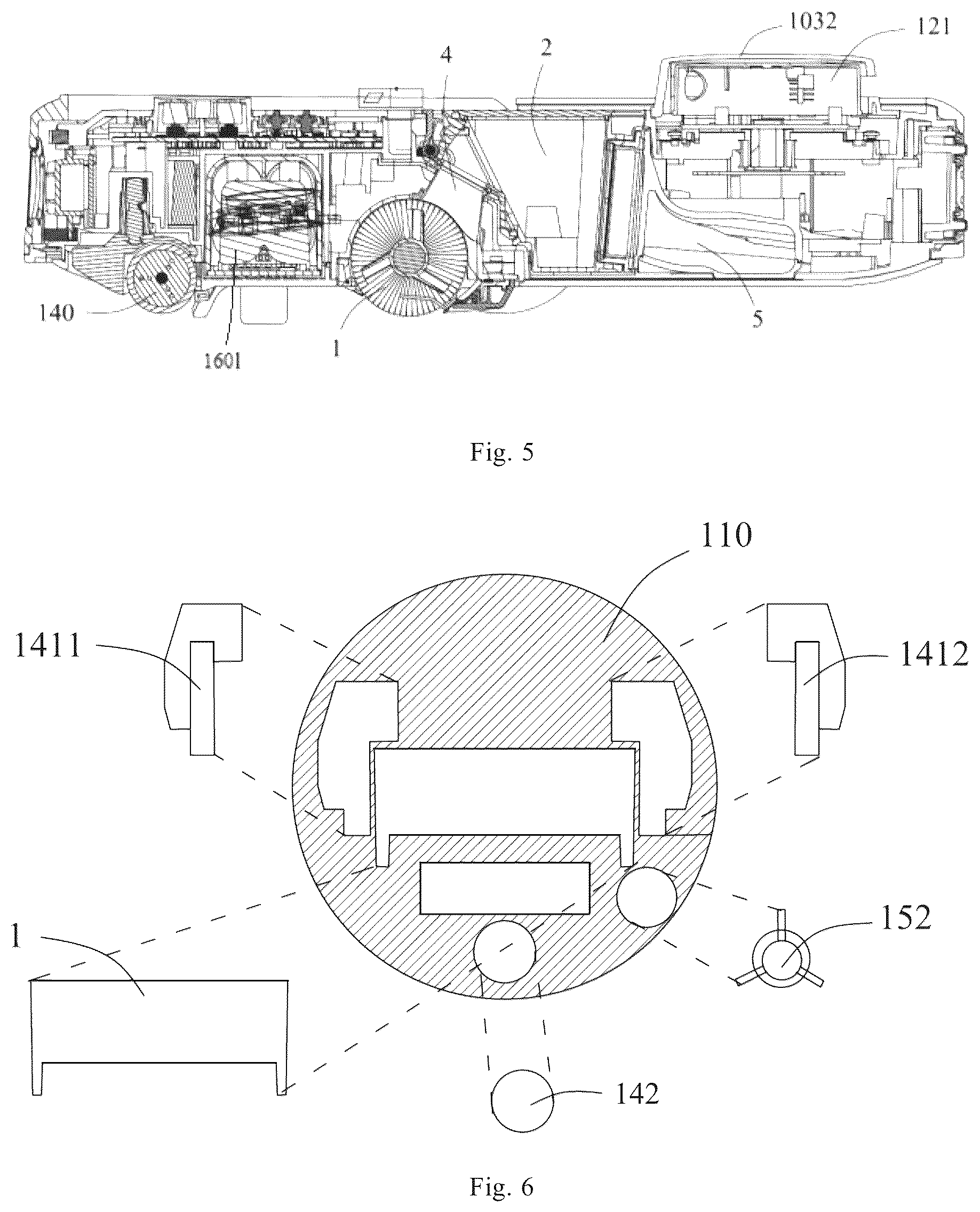 Patent US12396606 Figure 3 – Autonomous cleaning device