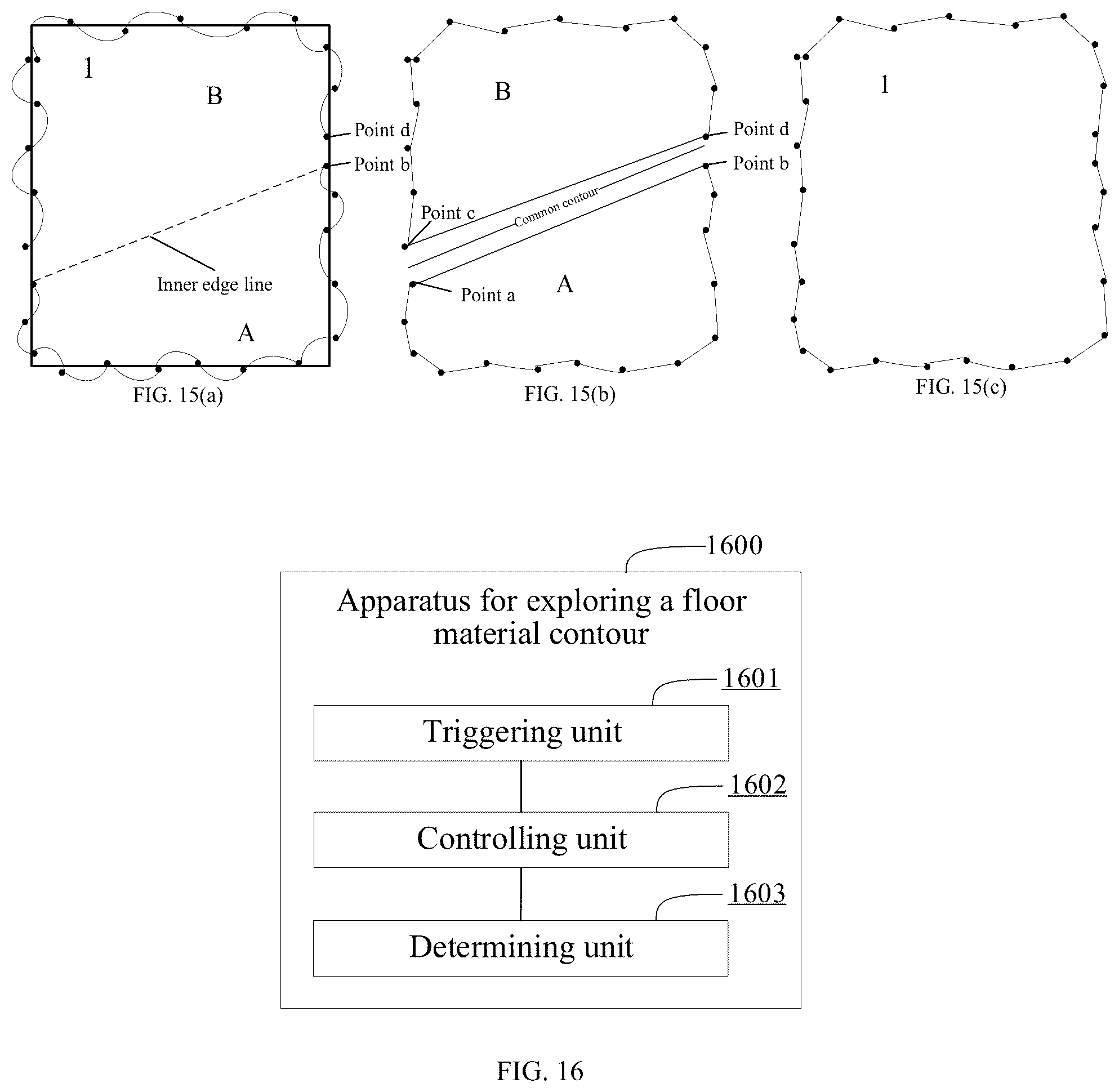 Patent US12396610 Figure 7 – Method and apparatus for exploring substance contour on ground, and cleaning device