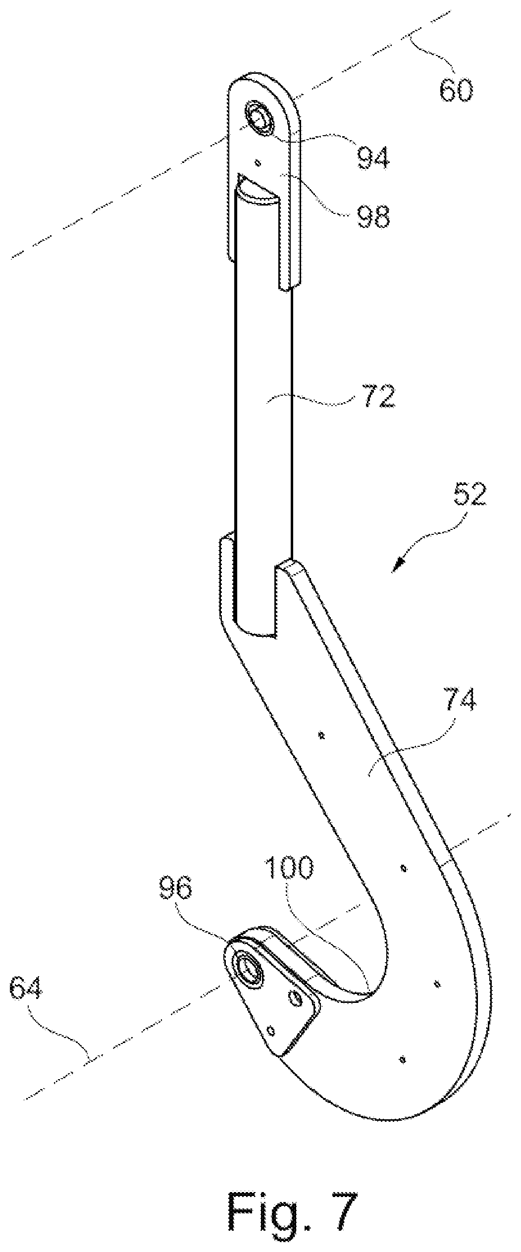 Patent US12396611 Figure 7 – High-dump hopper for floor cleaning machine and method for cleaning a floor