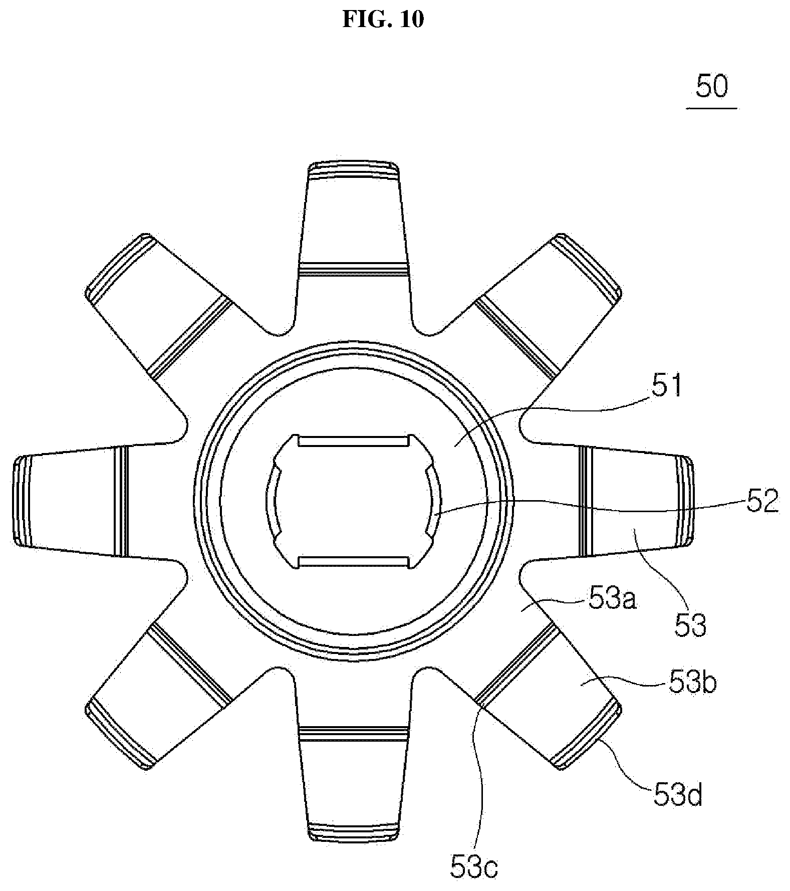 Patent US12396612 Figure 10 – Robot vacuum