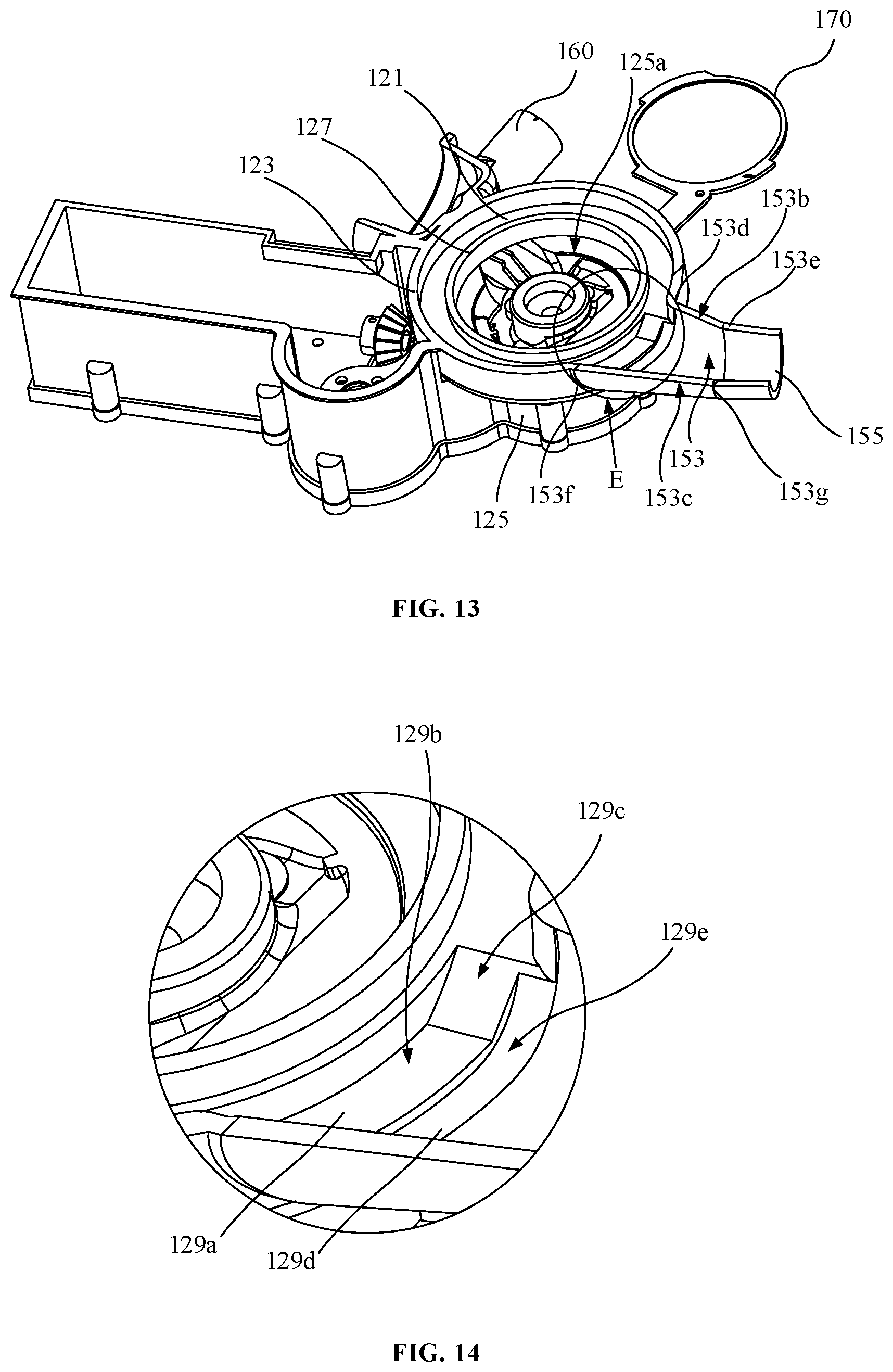 Patent US12396614 Figure 7 – Tableware washing apparatus and filtering device thereof