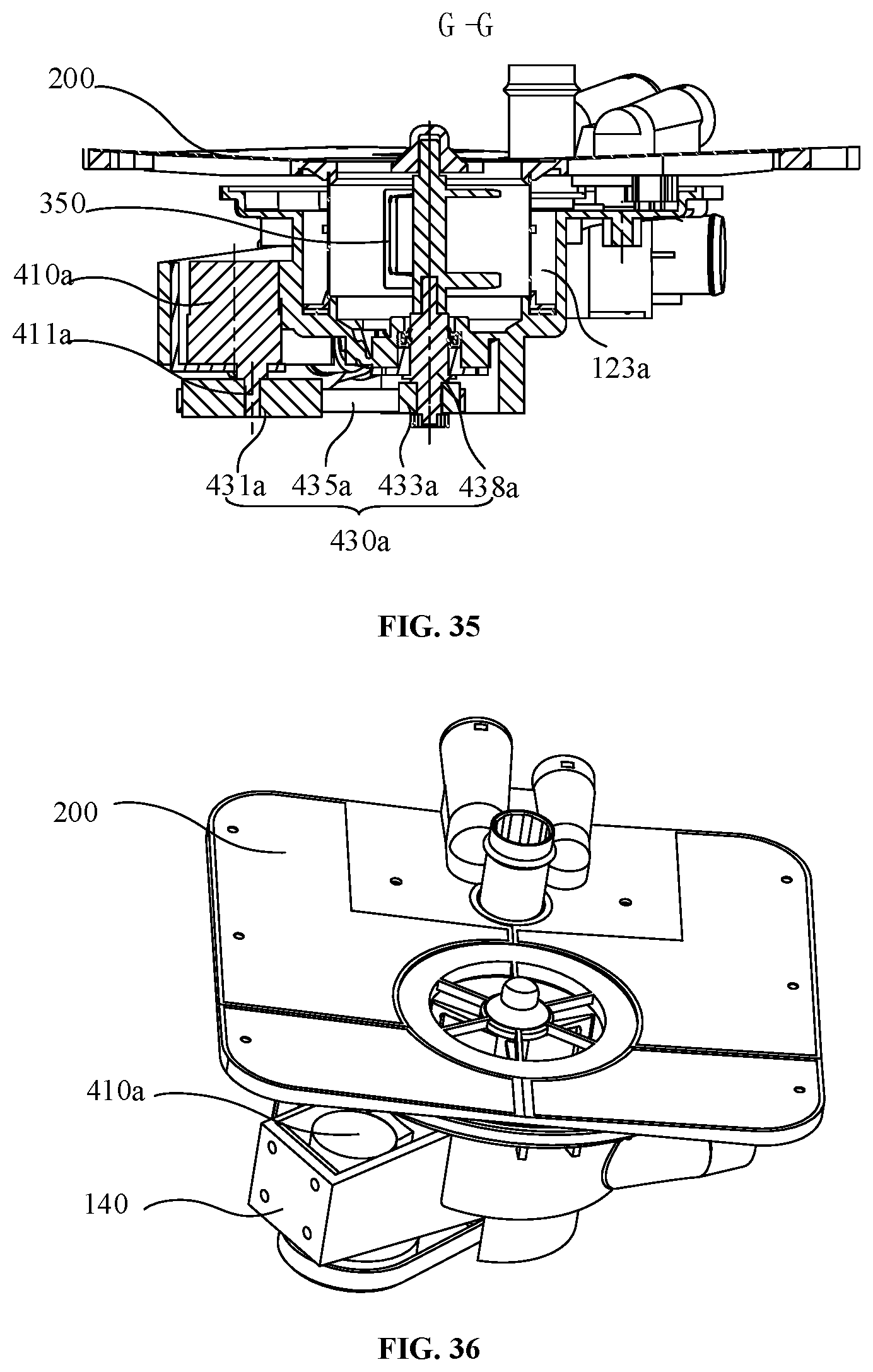Patent US12396614 Figure 16 – Tableware washing apparatus and filtering device thereof