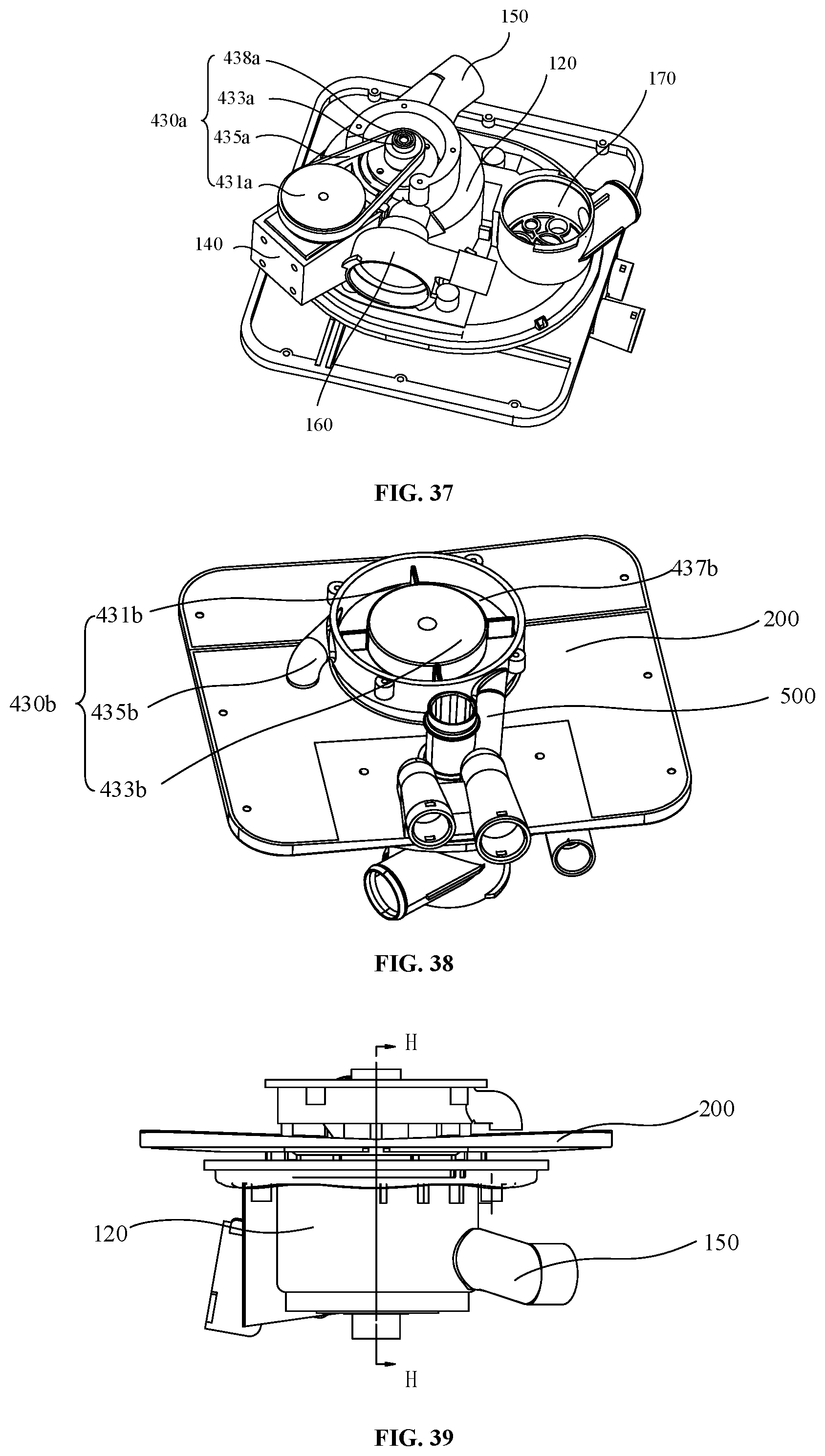 Patent US12396614 Figure 17 – Tableware washing apparatus and filtering device thereof