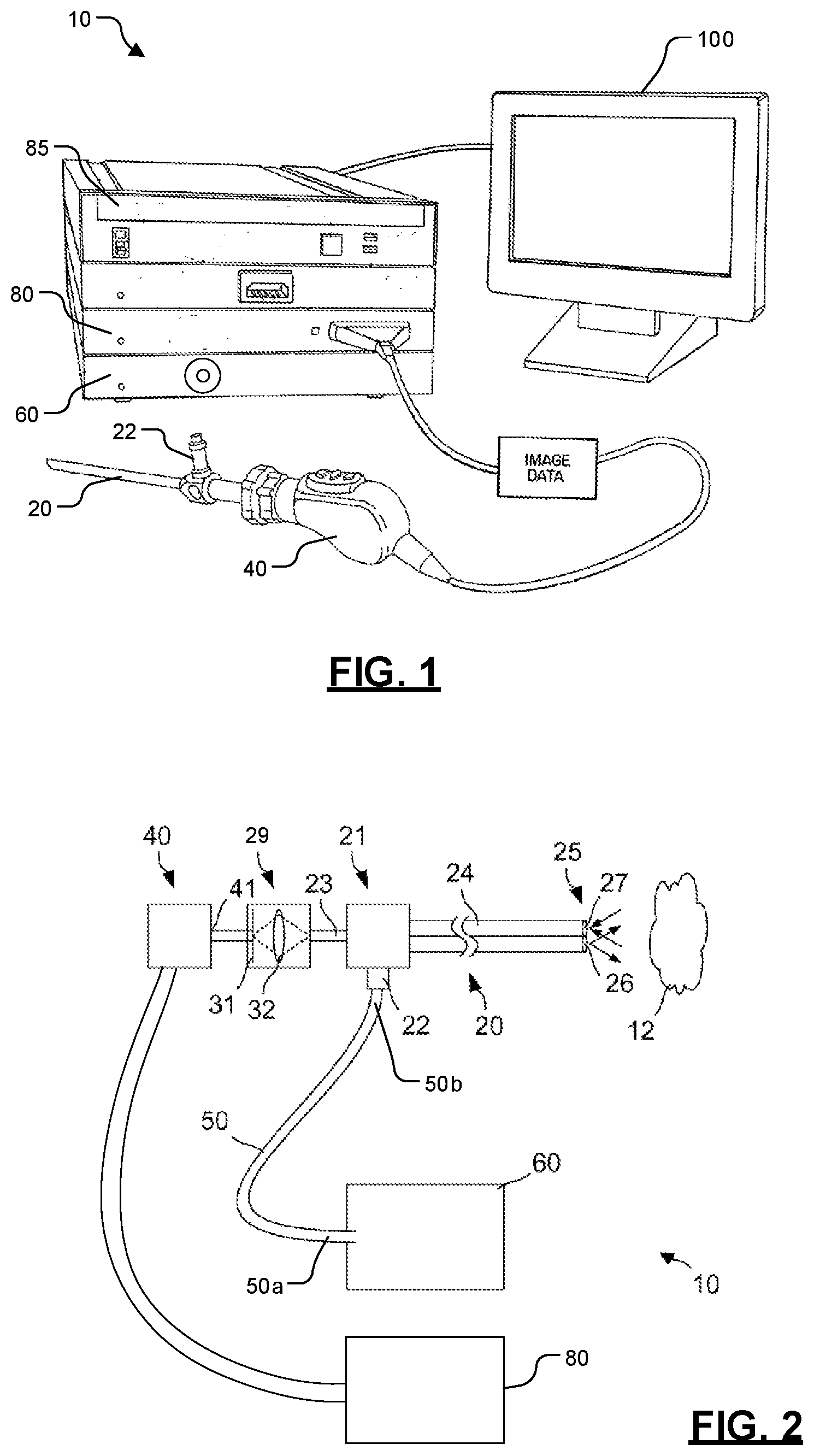 Patent US12396618 Figure 1 – Dynamic light source status indication for endoscopic systems
