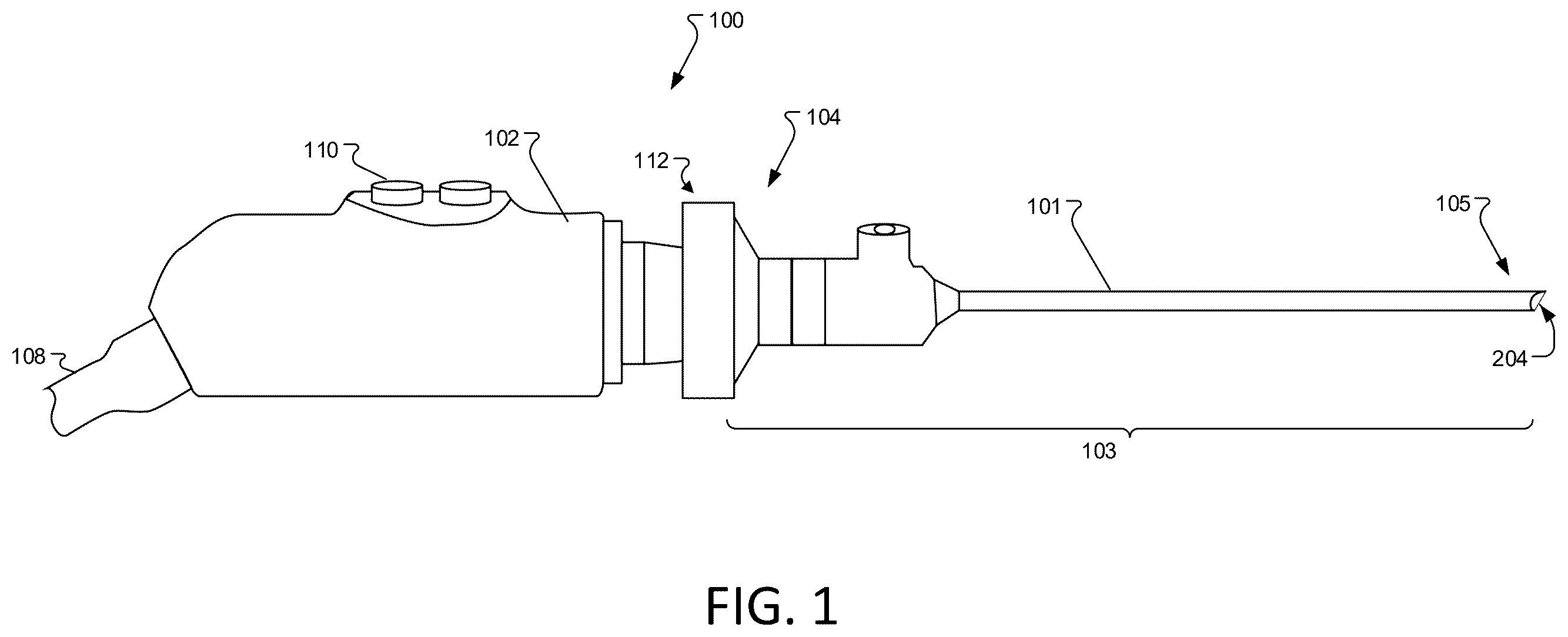 Patent US12396621 Figure 1 – Frame processing of imaging scope data for user interface presentation