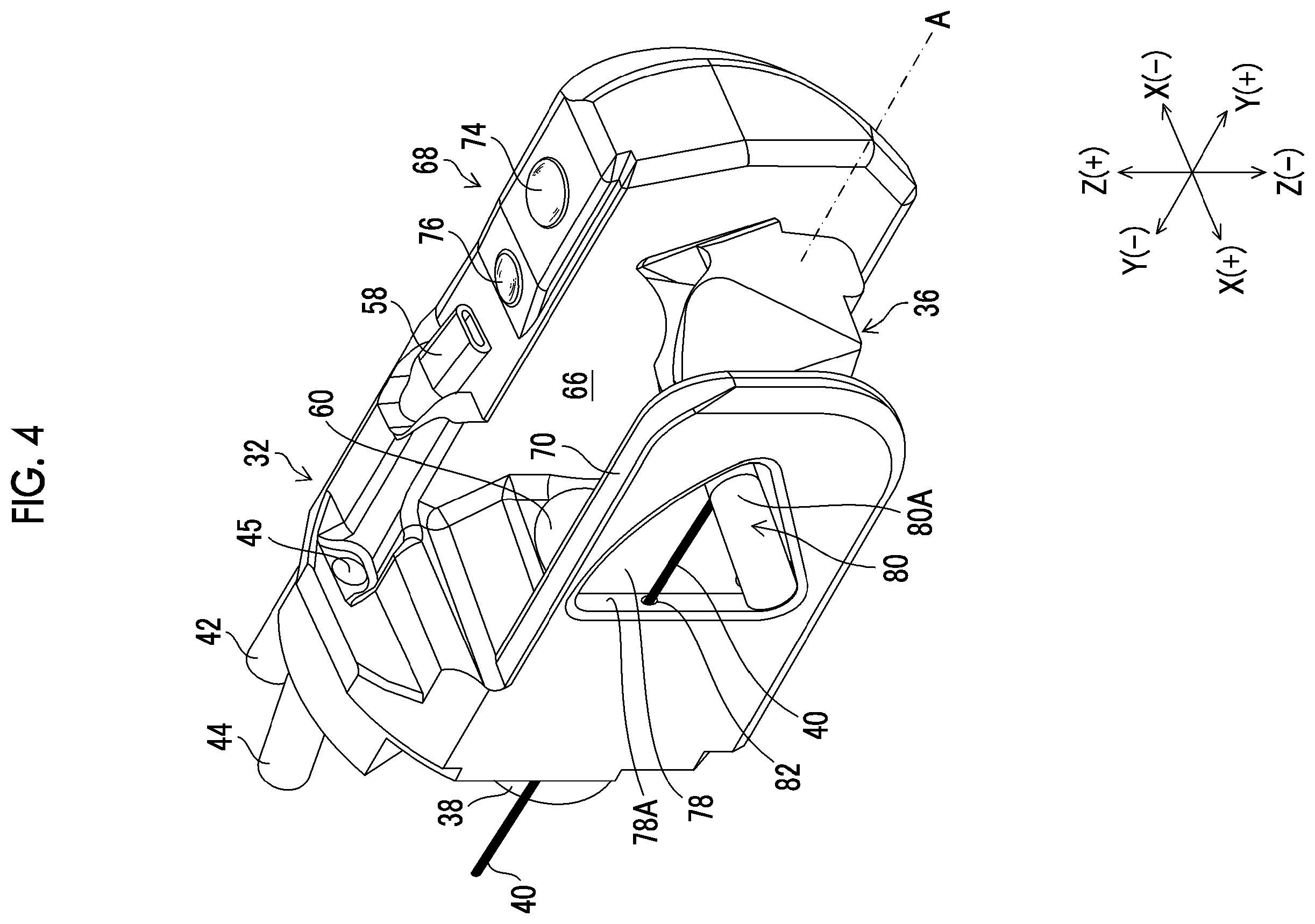 Patent US12396622 Figure 4 – Endoscope
