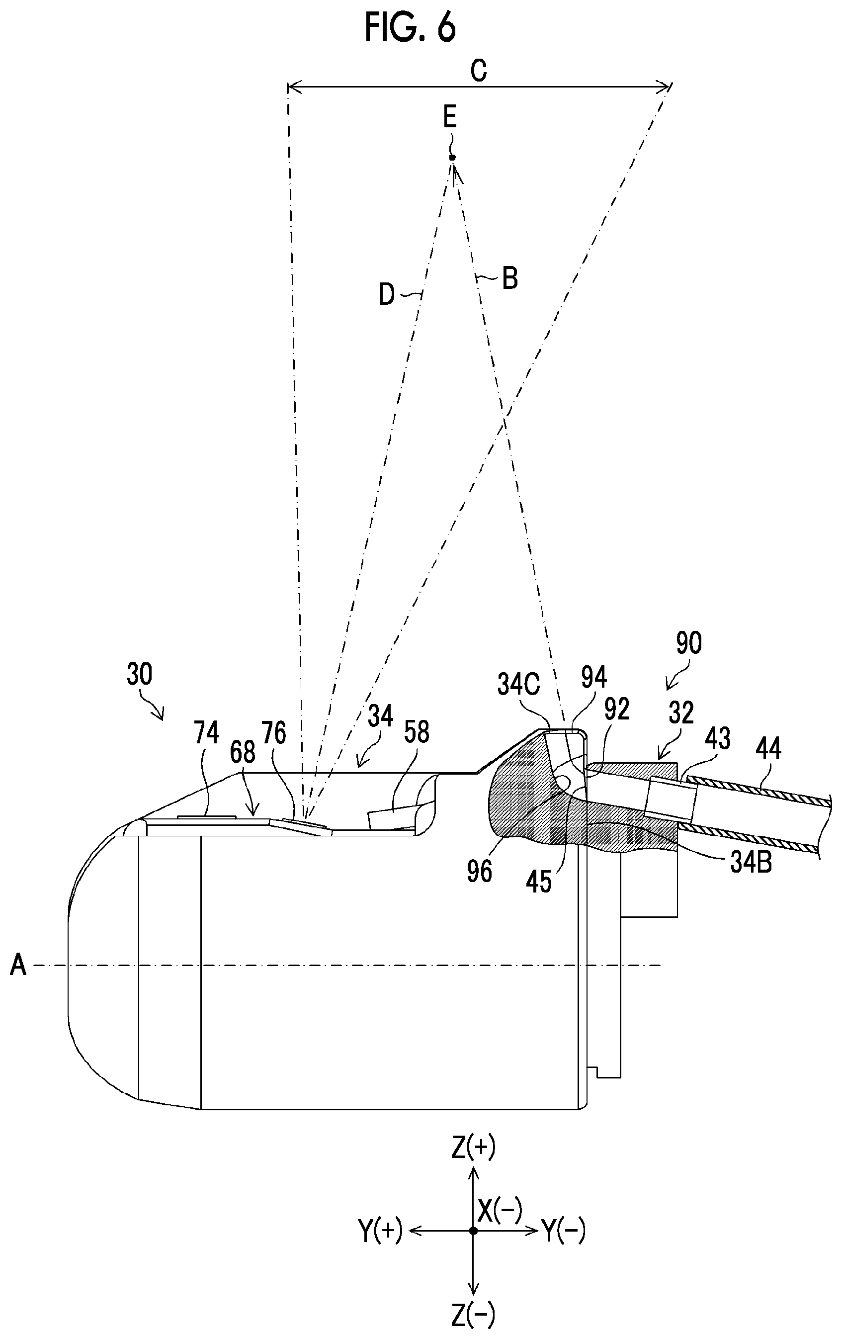 Patent US12396622 Figure 6 – Endoscope