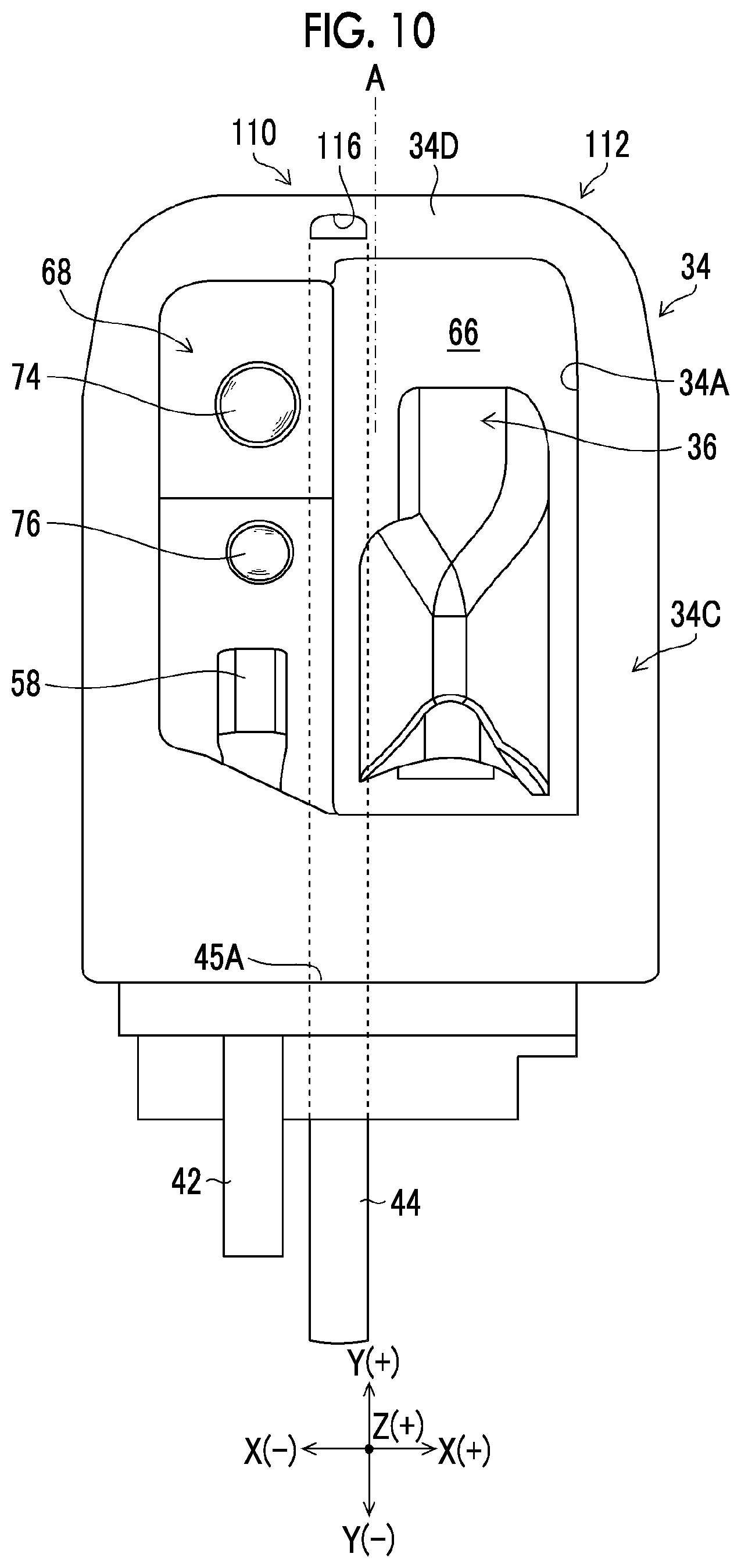 Patent US12396622 Figure 10 – Endoscope