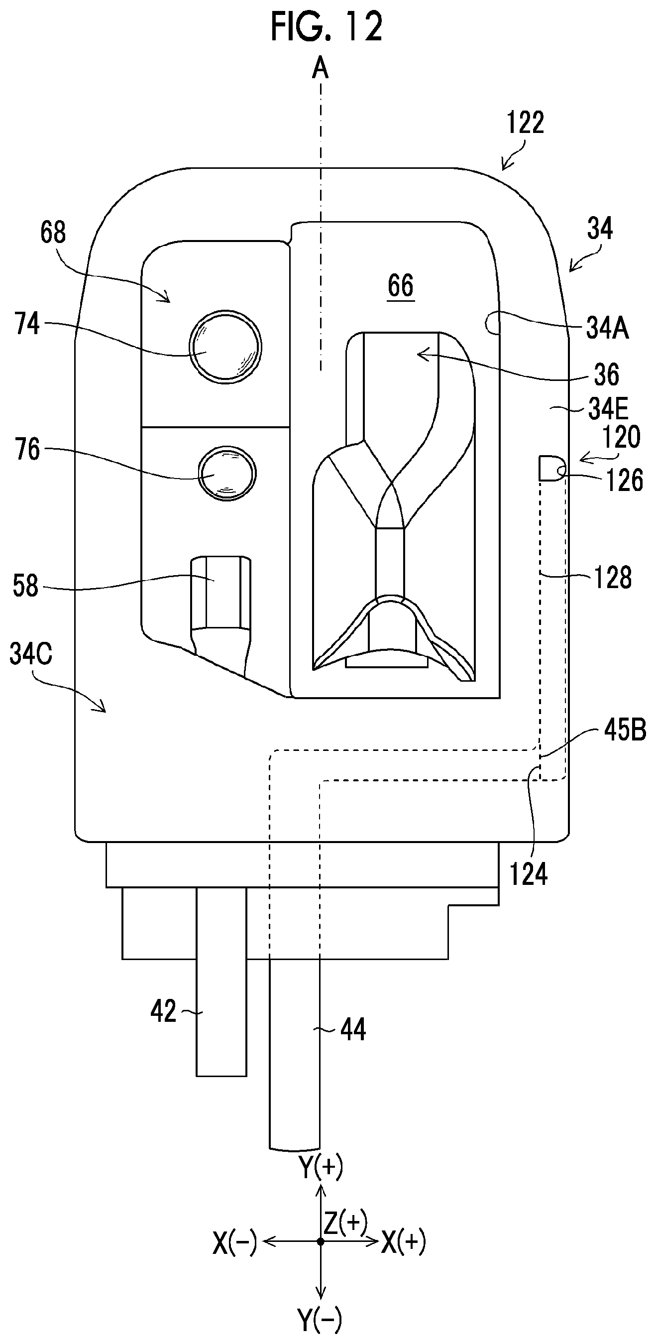 Patent US12396622 Figure 12 – Endoscope